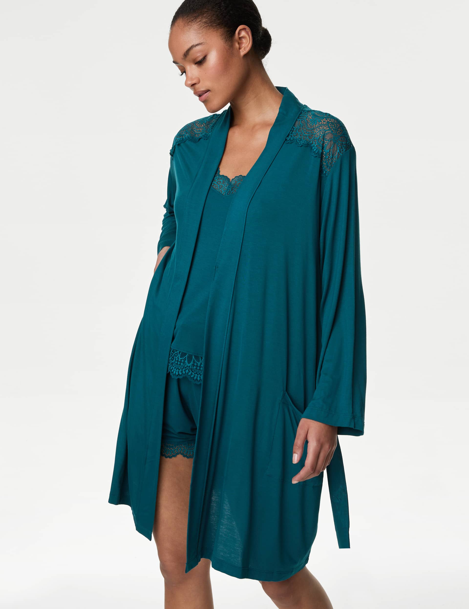 Body By M&S Women's Body Soft  Lace Wrap