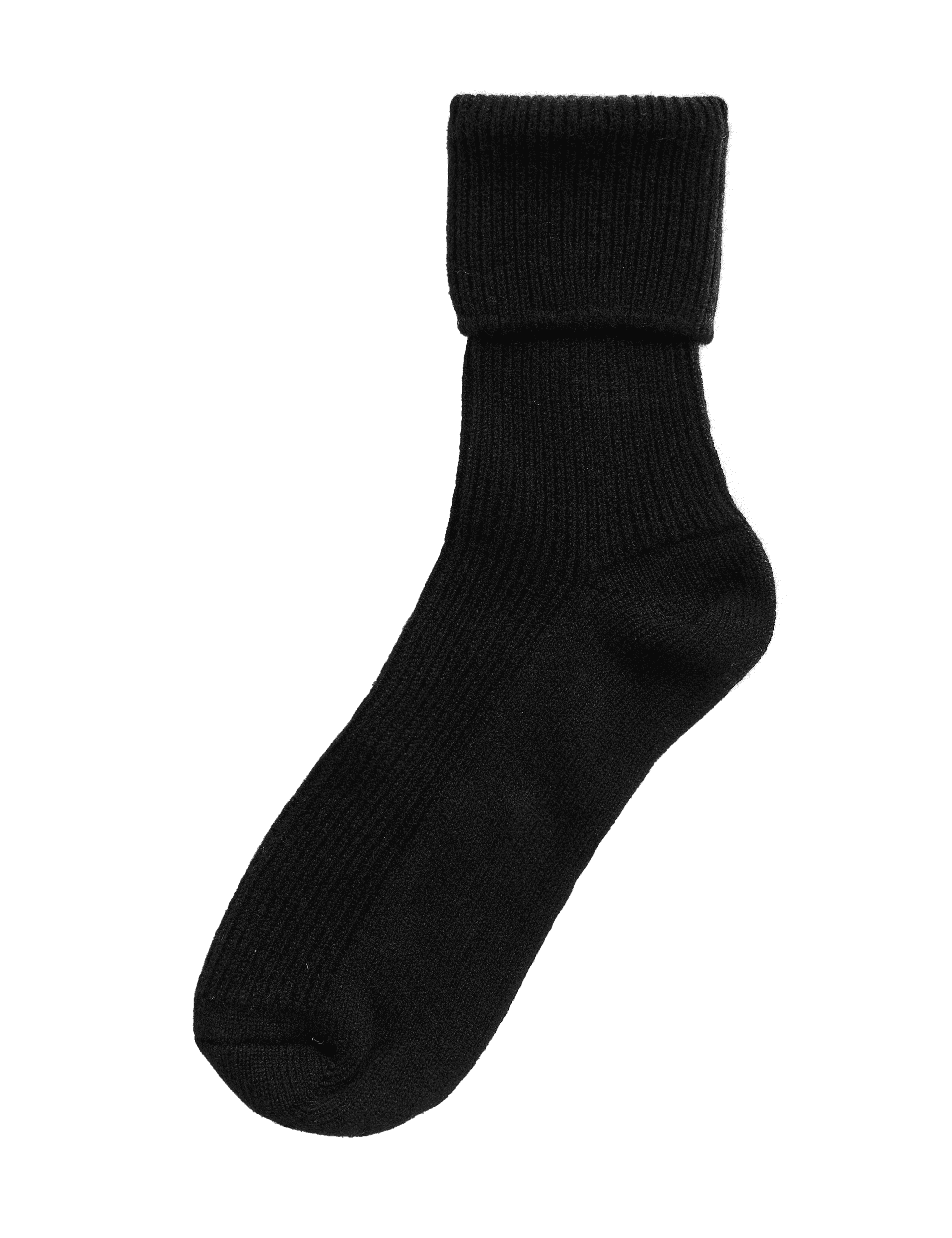 Autograph Women's Pure Cashmere Socks - 3-5 - Black, Black