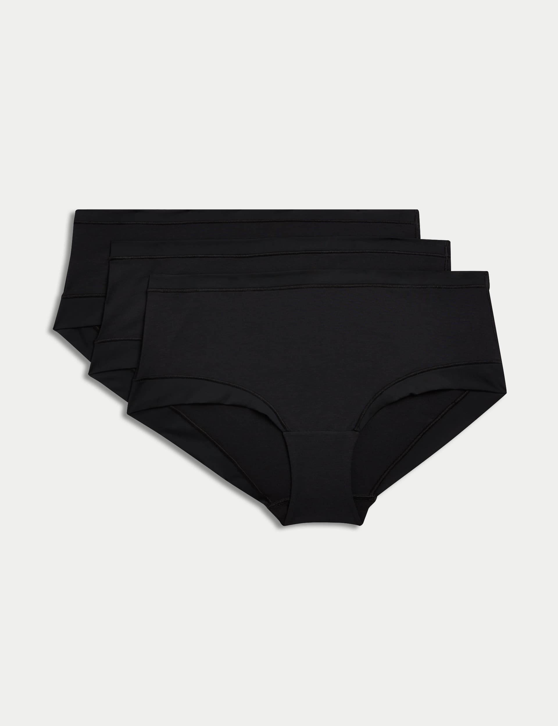 Body By M&S Women's 3pk Flexifit  Modal Low Rise Shorts