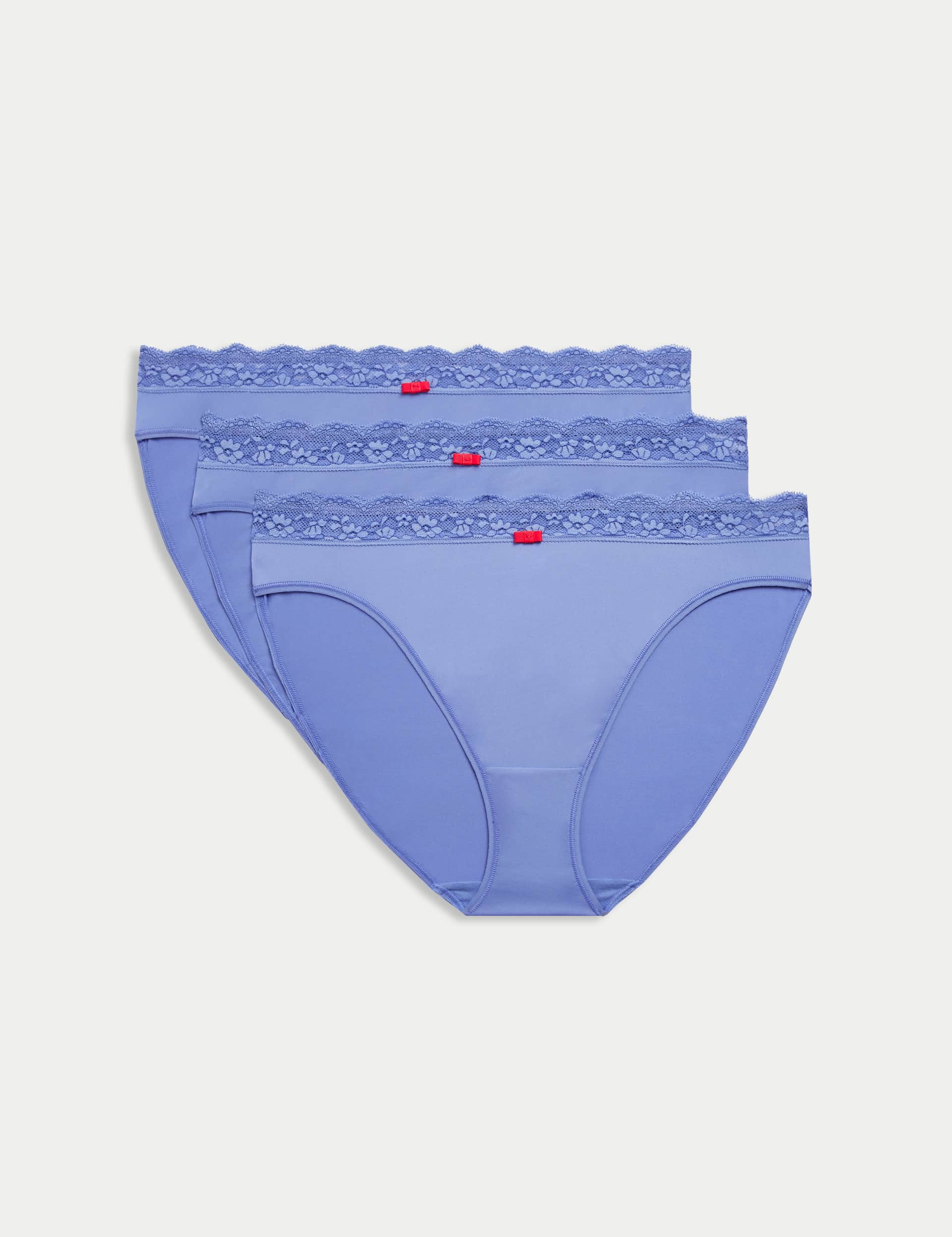 M&S Women's 3pk High Leg Knickers