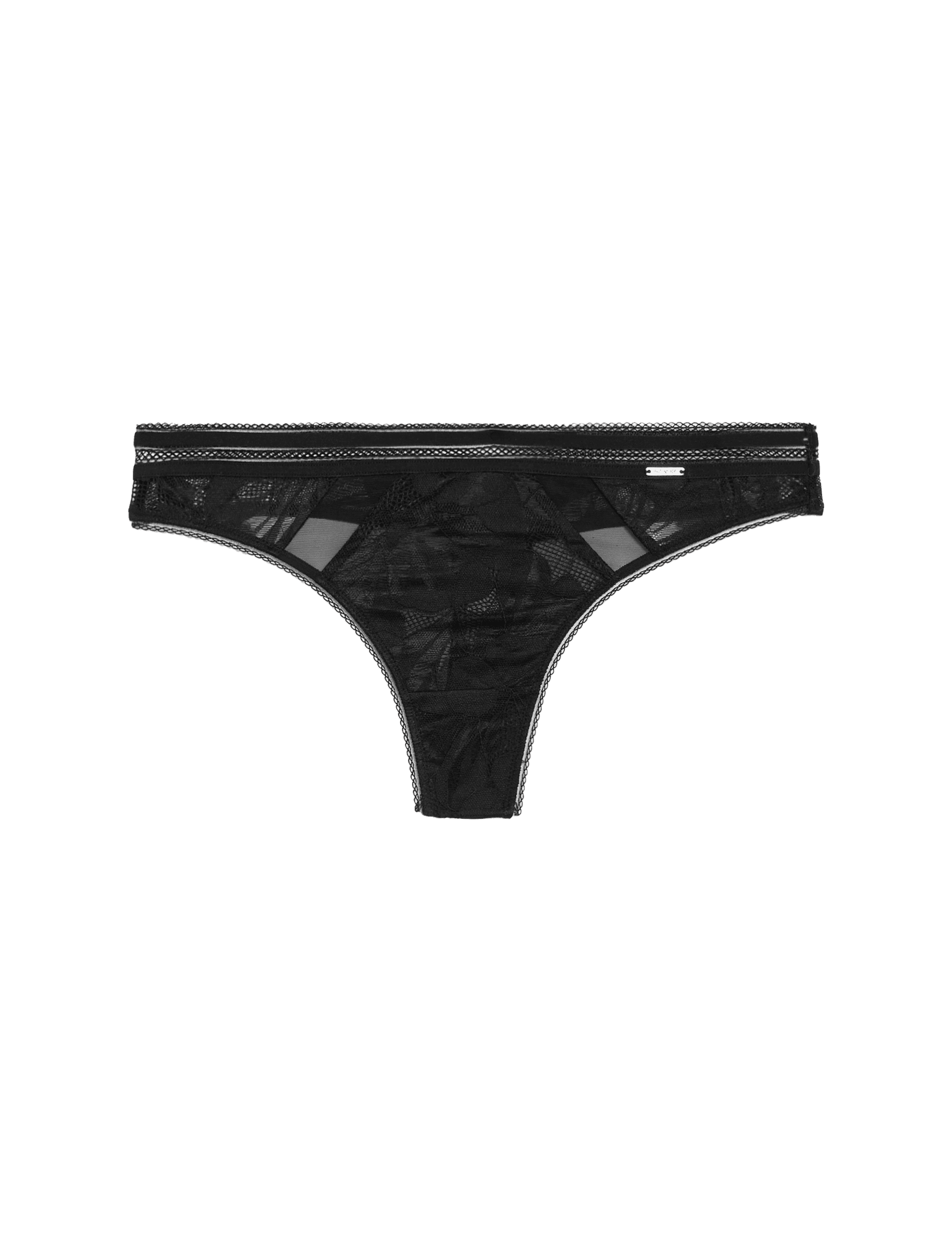 Autograph Women's Valencia Lace Thong - 12 - Black, Black