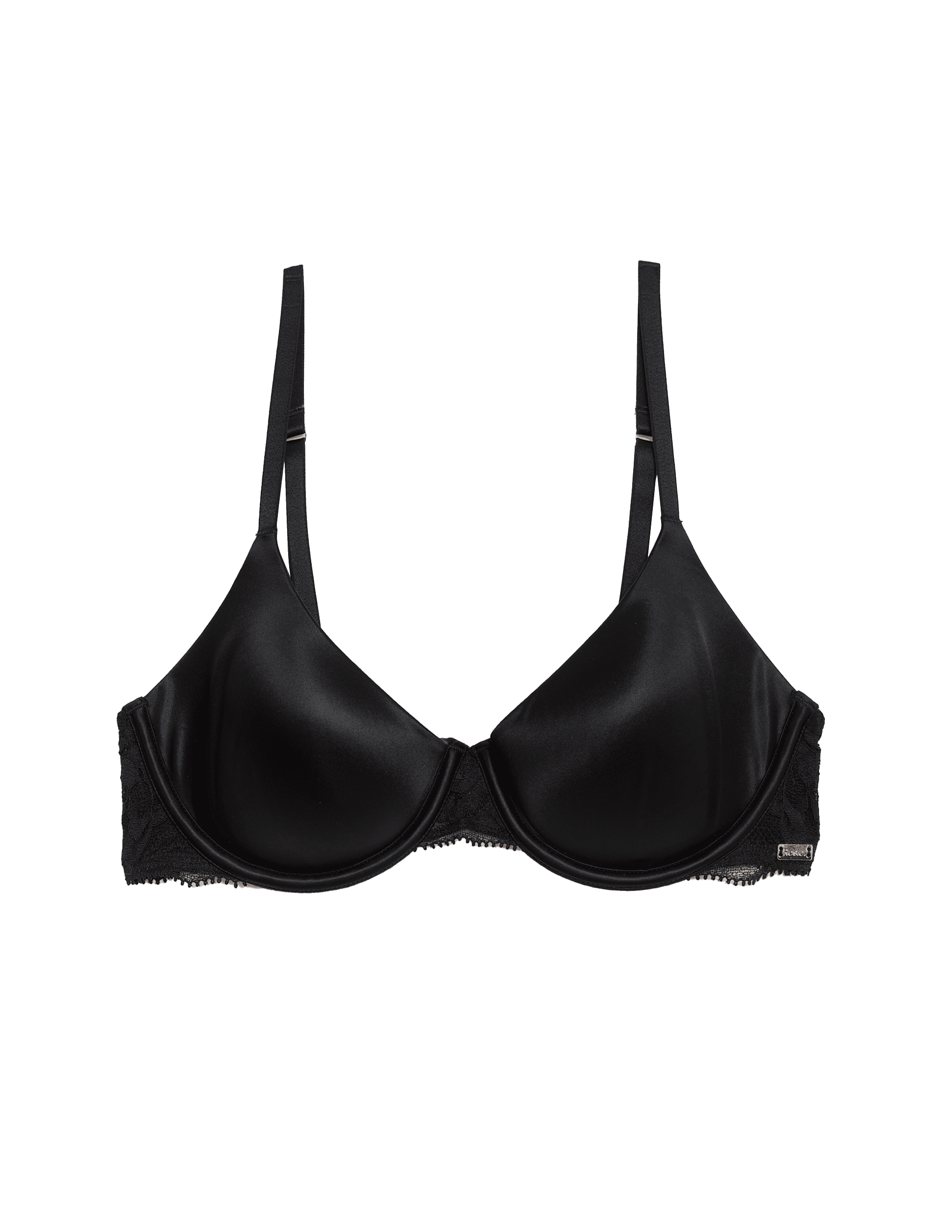 Rosie Women's ContourWear Wired Demi Cup Bra A-E - 36C - Black, Pale Opaline,Black