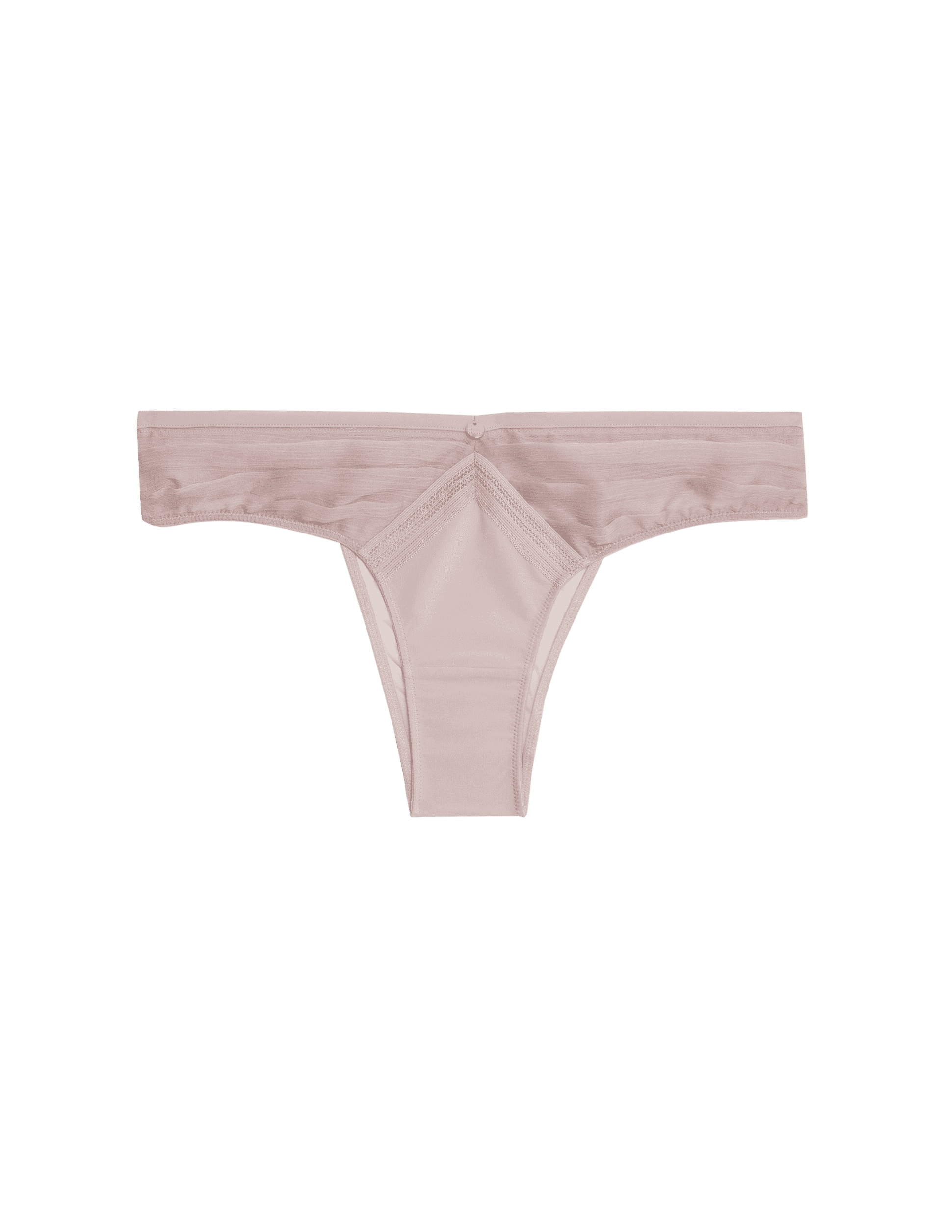 Rosie Women's Lotus Chiffon Miami Knickers - 12 - Praline, Praline