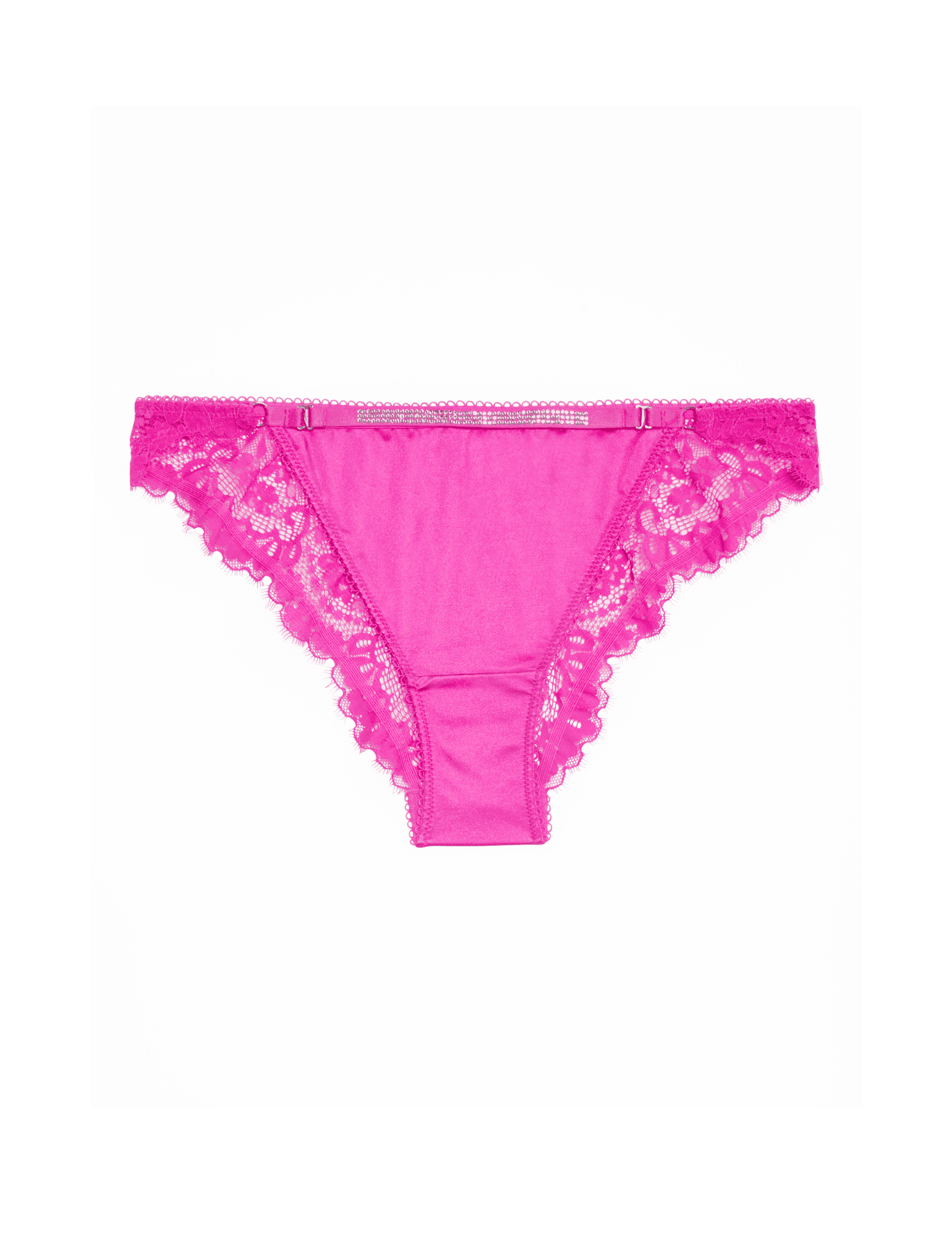 Boutique Women's Aleksandra Diamant Brazilian Knickers - 12 - Neon Pink, Neon Pink