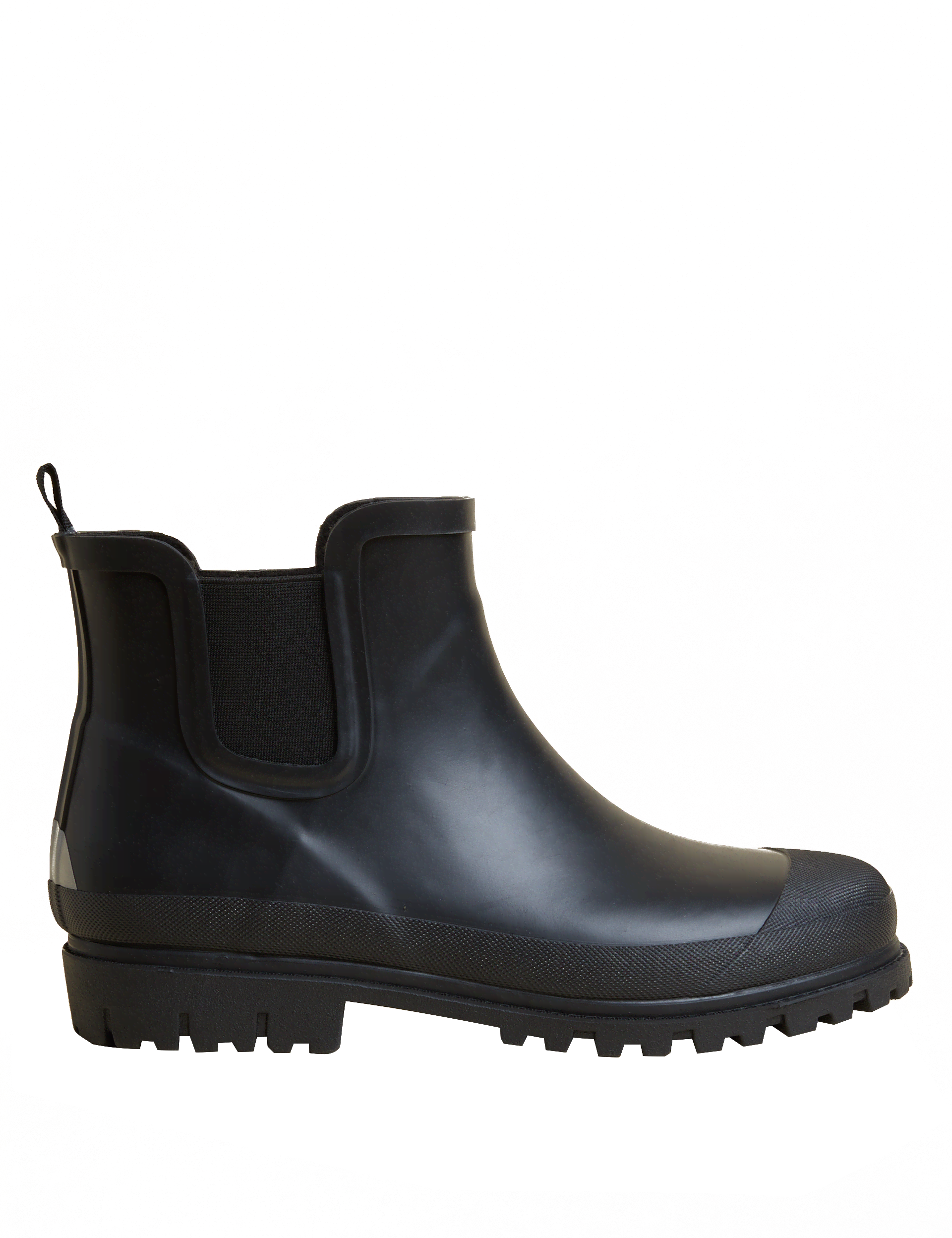 M&S Collection Men's Waterproof Pull-On Chelsea Boots - 7 - Black, Black