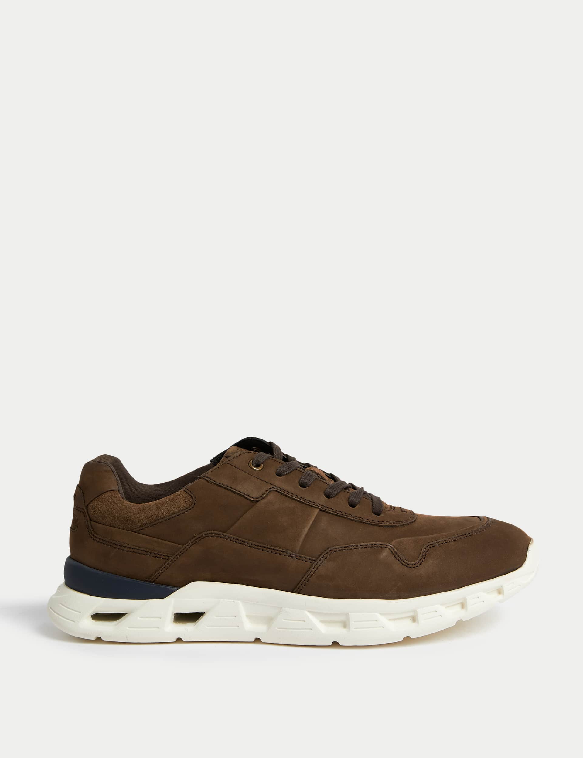 M&S Men's Airflex  Leather Trainers