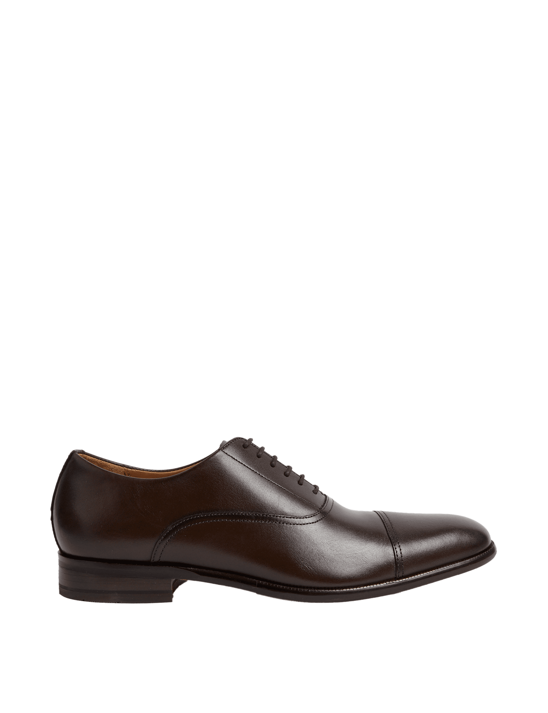 Autograph Men's Leather Oxford Shoes - 9 - Brown, Black,Brown