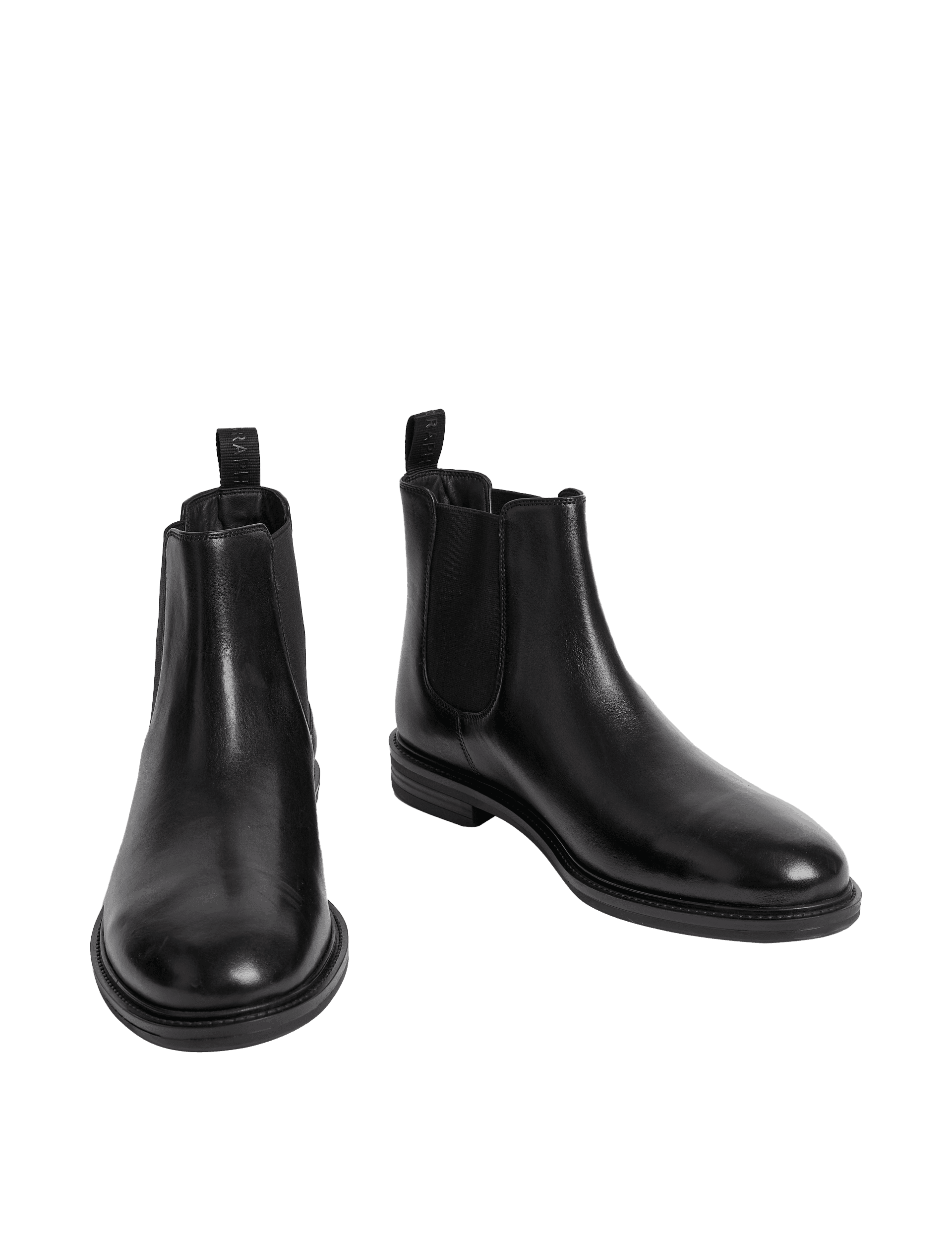 Autograph Men's Wide Fit Leather Chelsea Boots - 6 - Black, Black