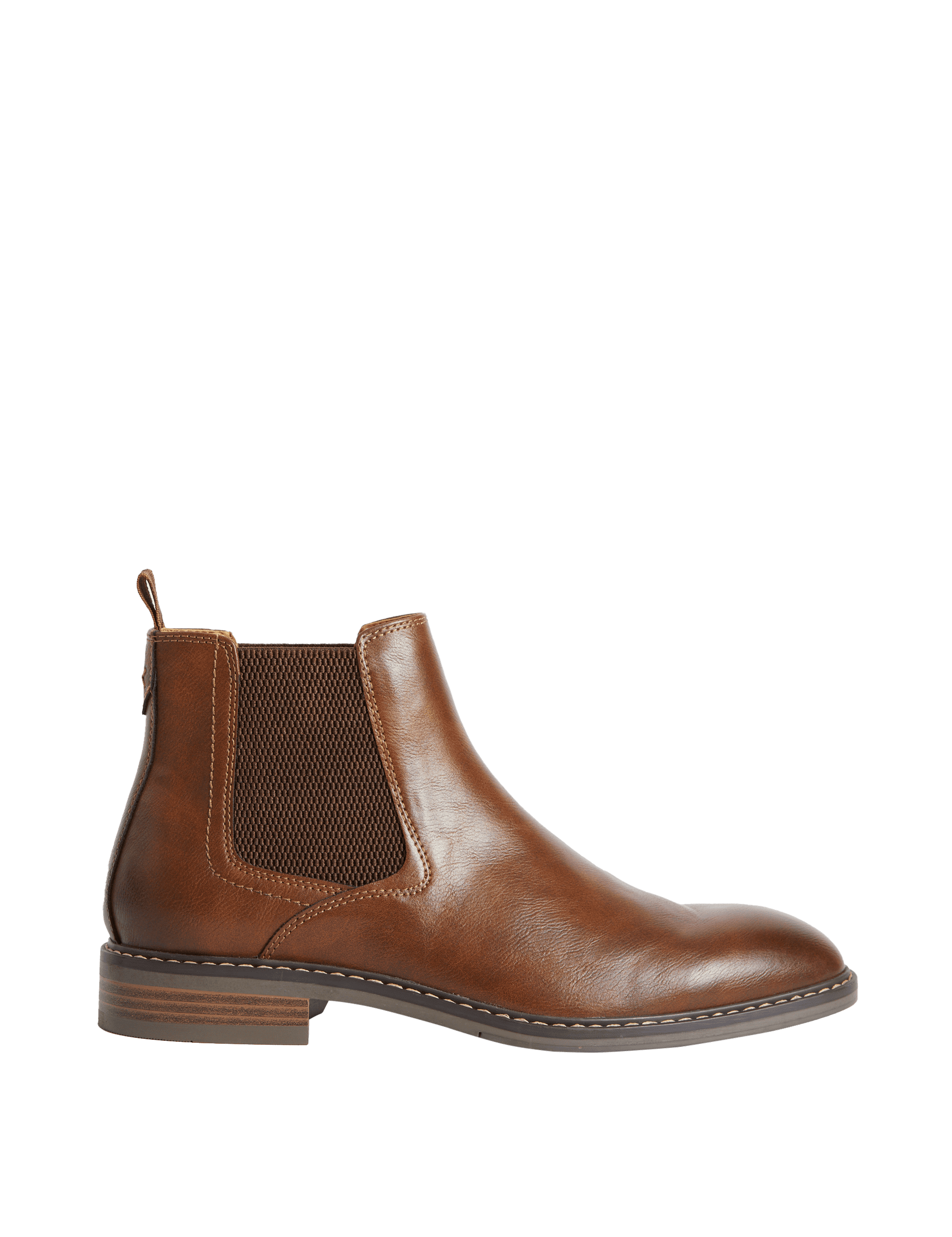 M&S Collection Men's Chelsea Boots - 9 - Tan, Tan,Black