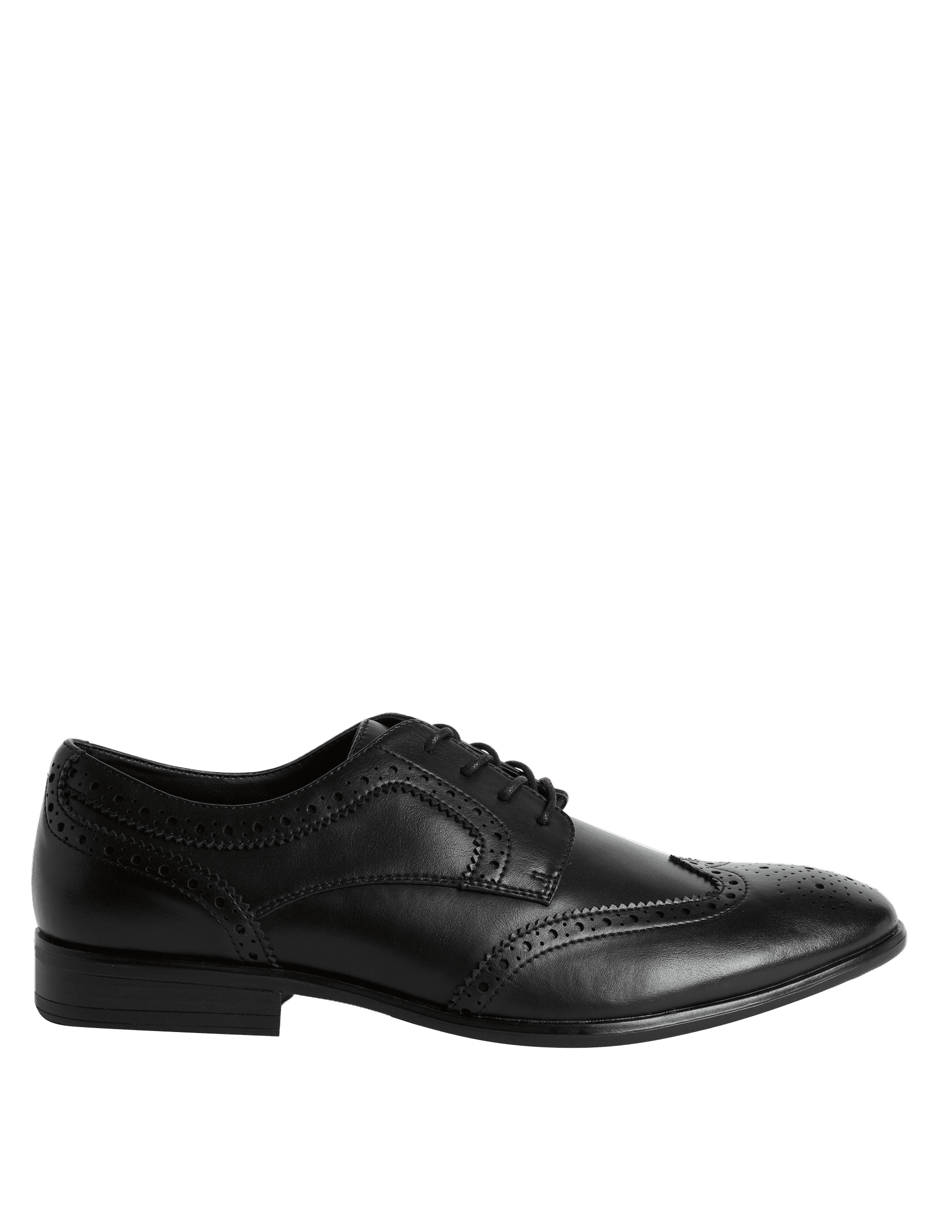 M&S Collection Men's Brogues - 9 - Black, Black