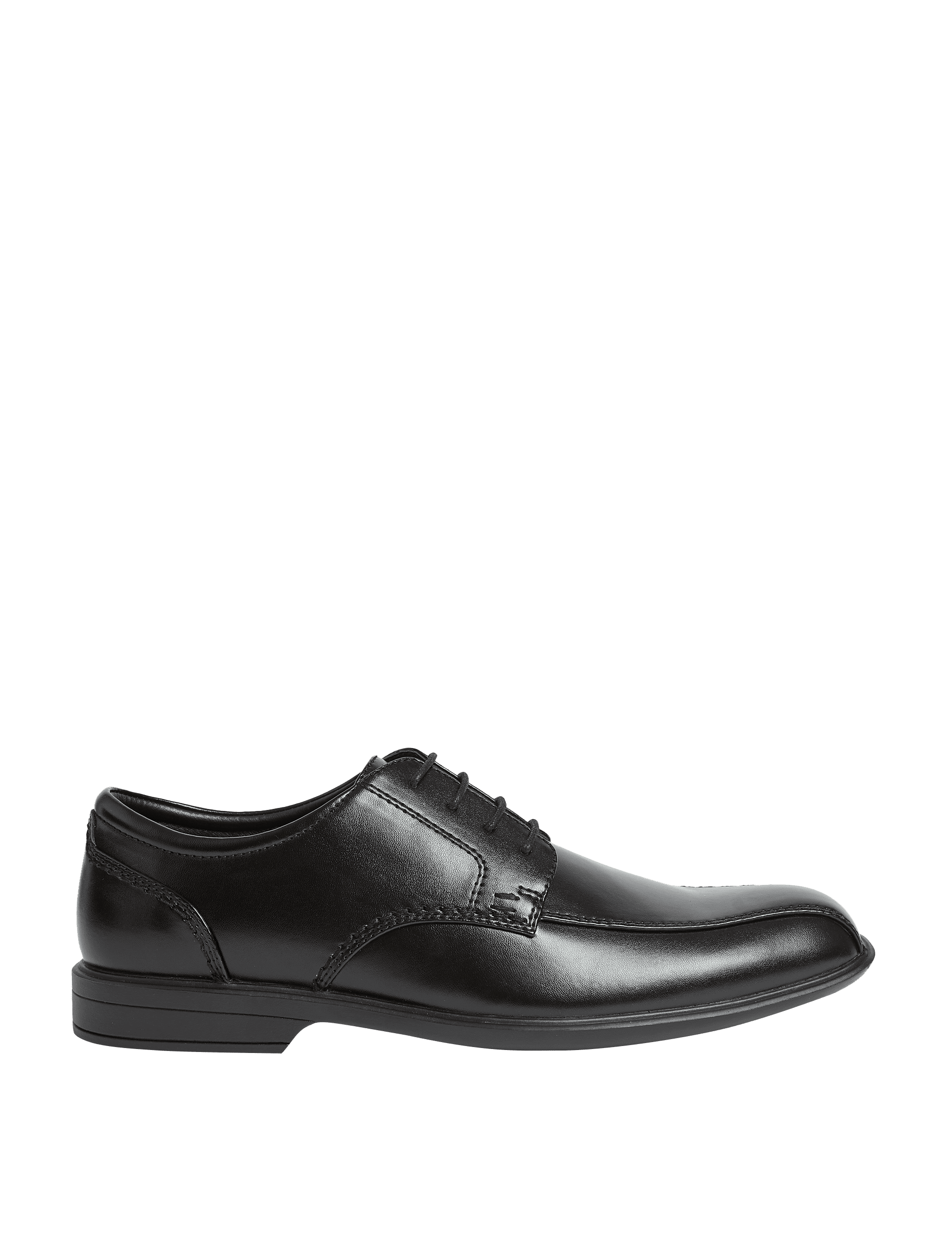 M&S Collection Men's Derby Shoes - 9 - Black, Black