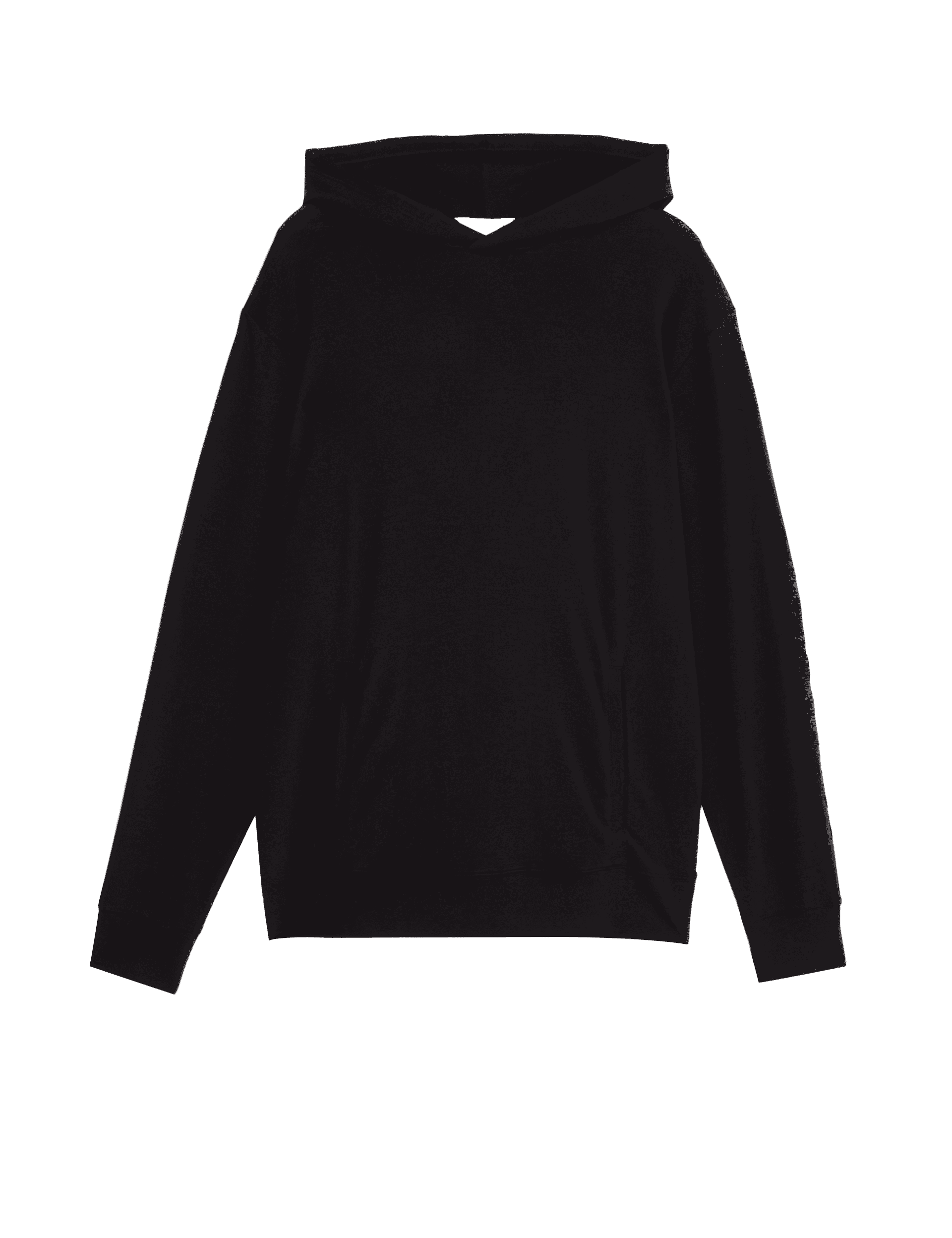 Autograph Men's Supima Cotton Hoodie - Black, Black,Raisin