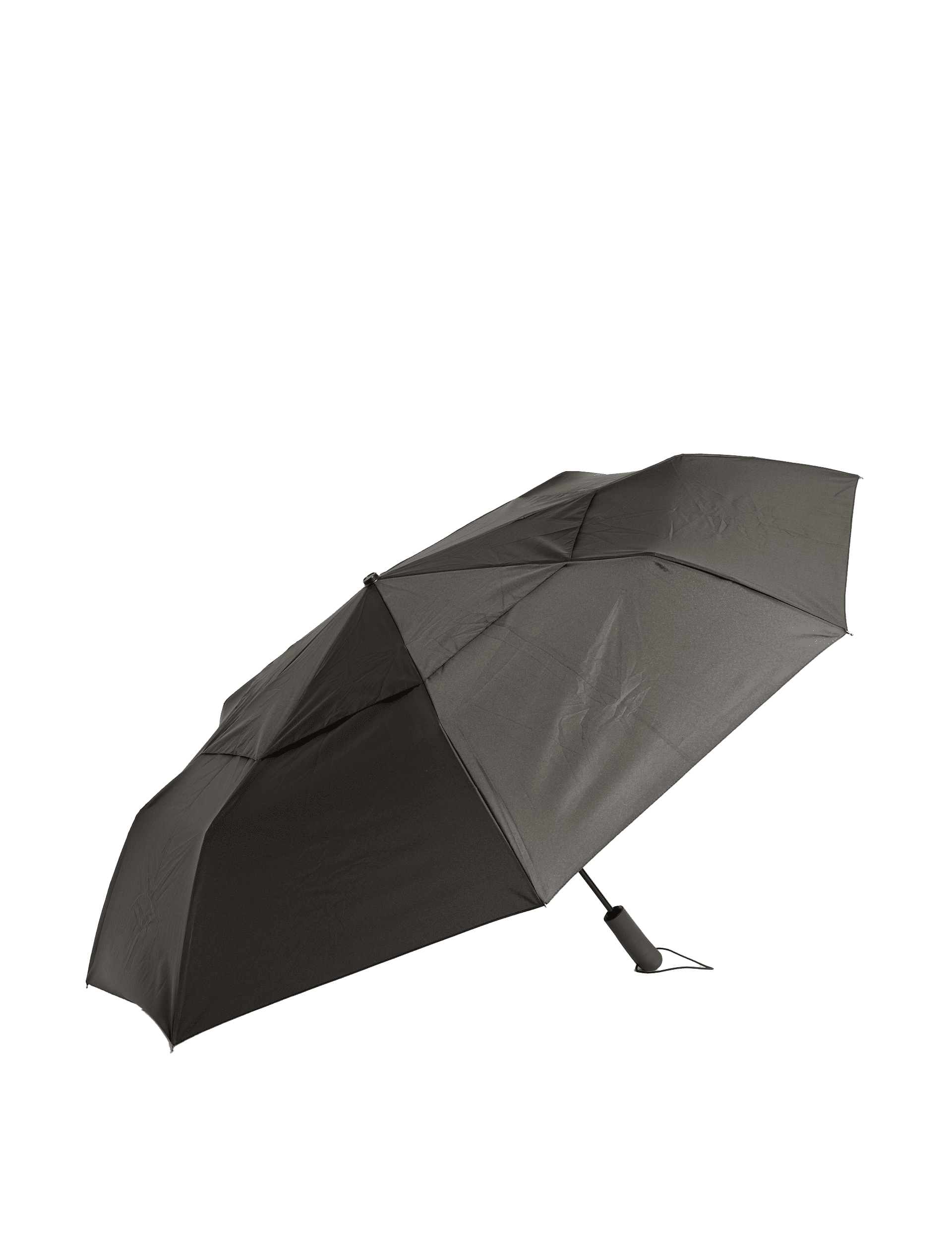 M&S Collection Men's Umbrella with Windtech - one size - Black, Black