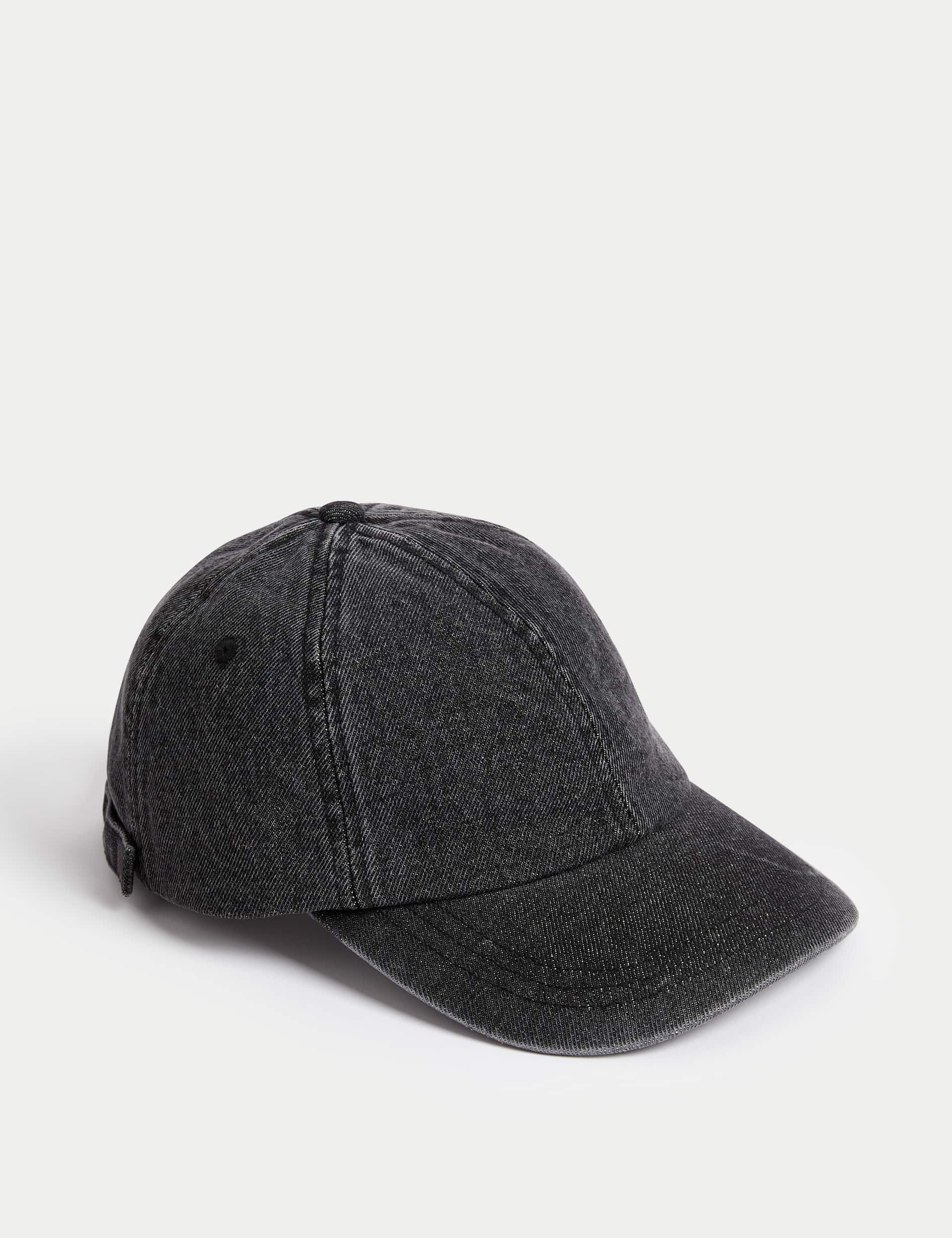 M&S Men's Denim Baseball Cap