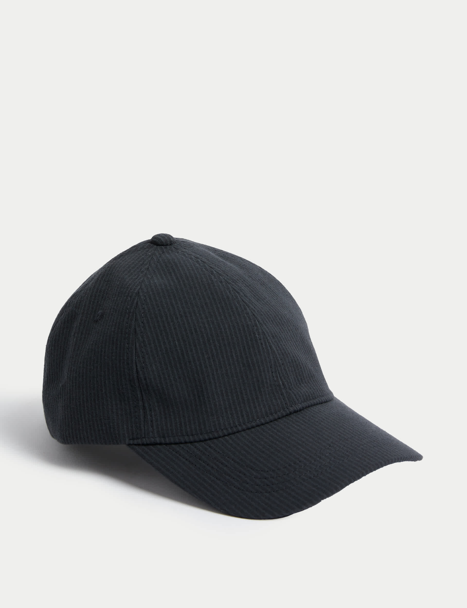 Autograph Men's Cotton Rich Seersucker Baseball Cap - Navy Mix, Navy Mix