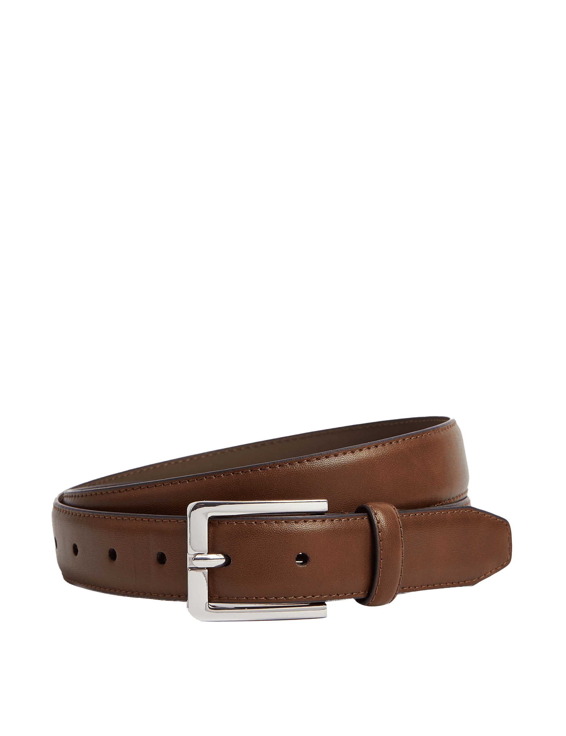 M&S Collection Men's Smart Belt - 34-36 - Brown, Black,Brown,Dark Navy