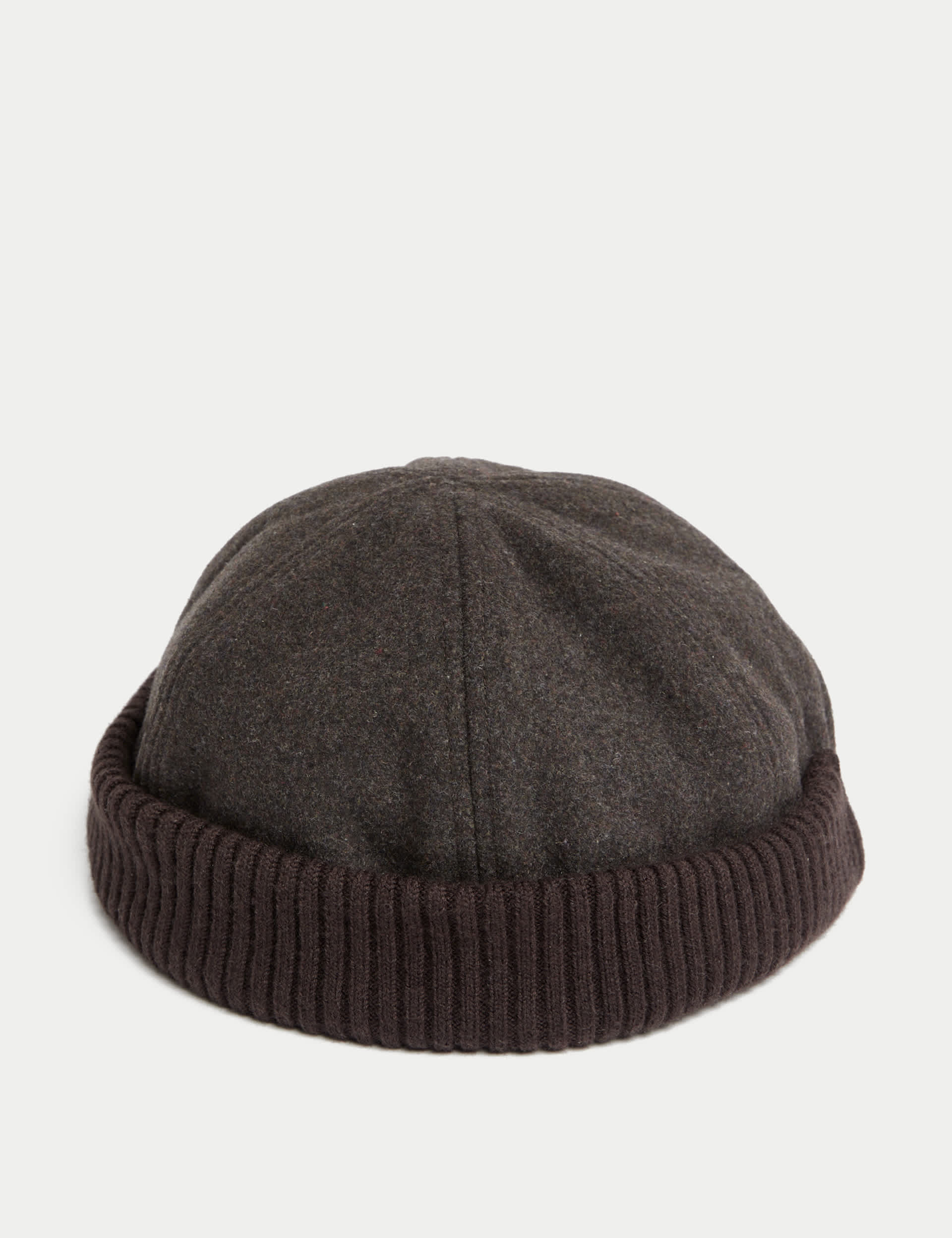 M&S X Ian Wright Men's Textured Docker Hat - L-XL - Brown, Black,Brown