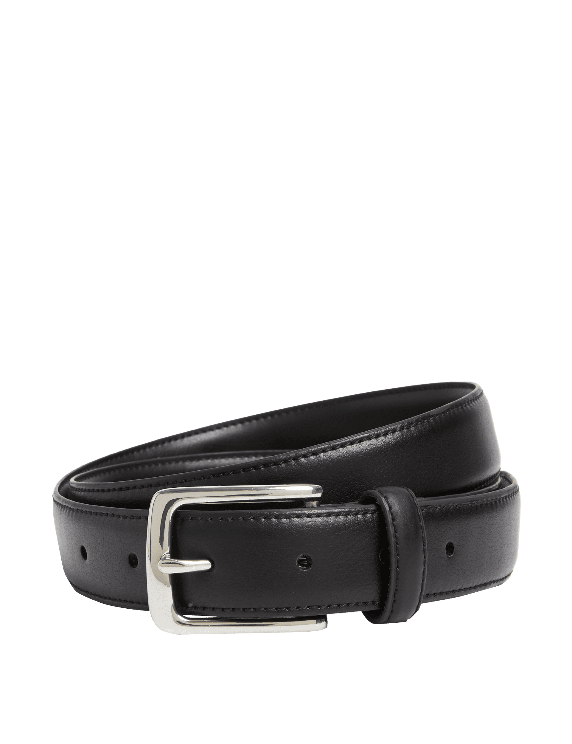 M&S Collection Men's Stretch Smart Buckle Belt - 42-44 - Black, Black