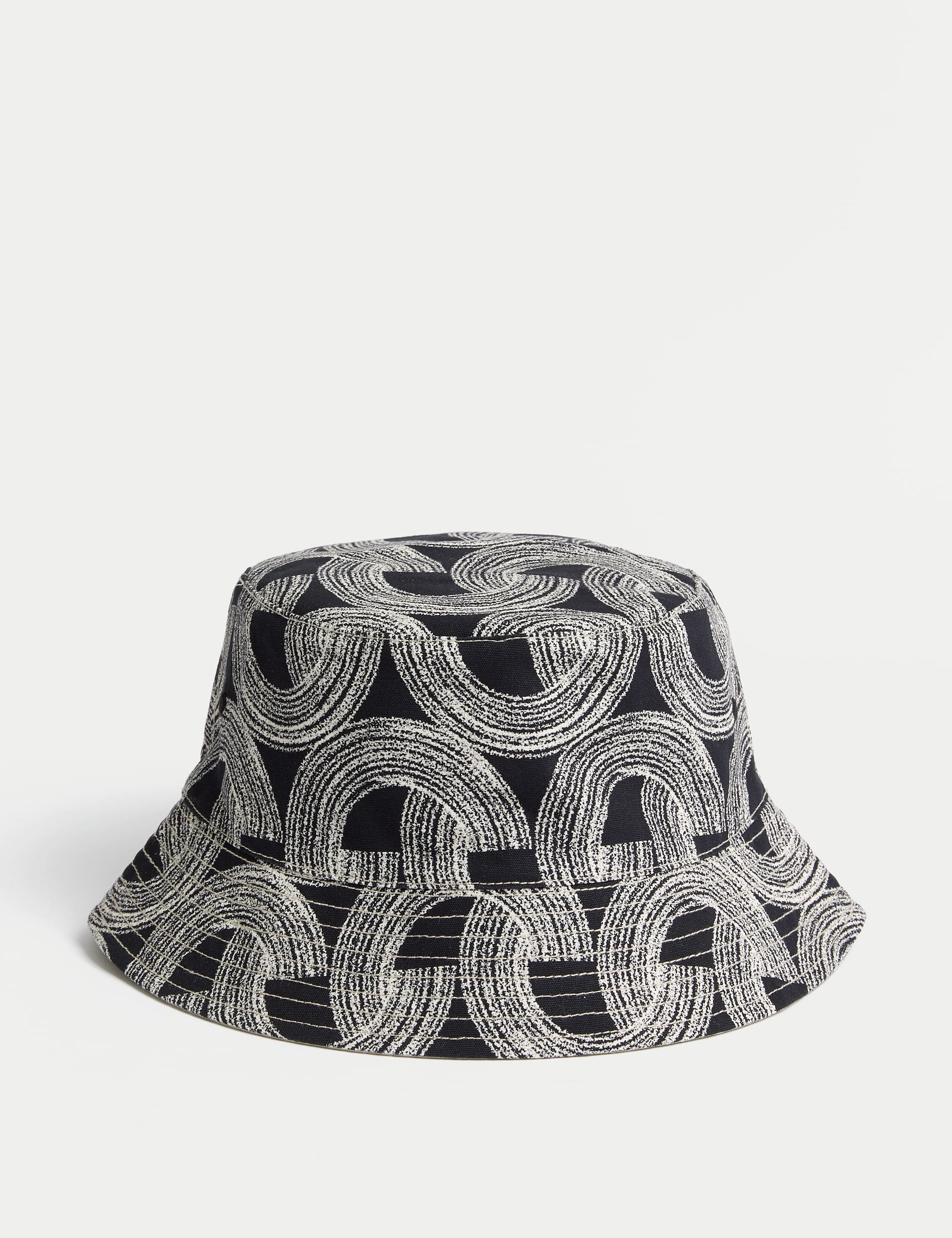 M&S Men's Cotton Rich Reversible Bucket Hat