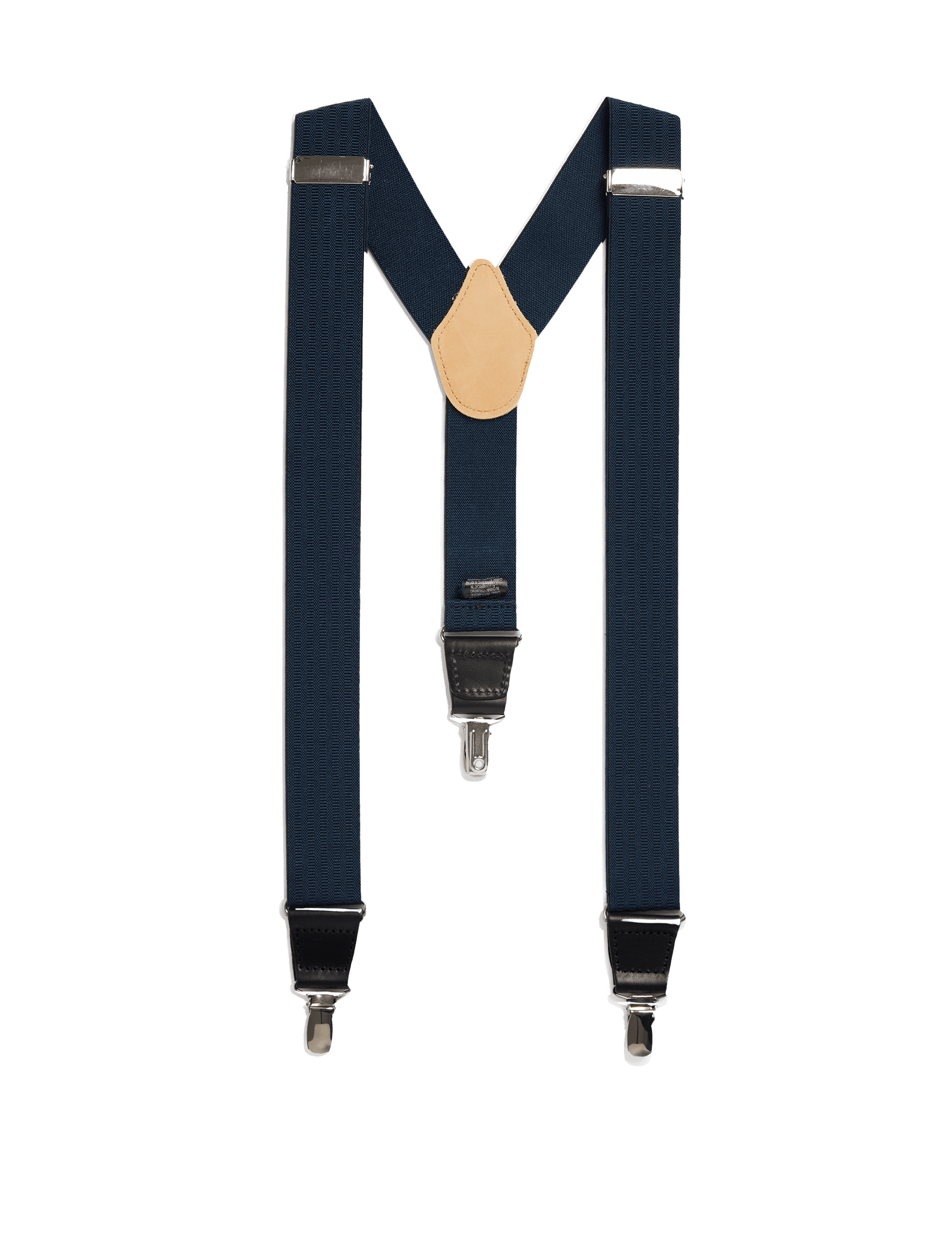 M&S Collection Men's Adjustable Braces - one size - Navy, Navy