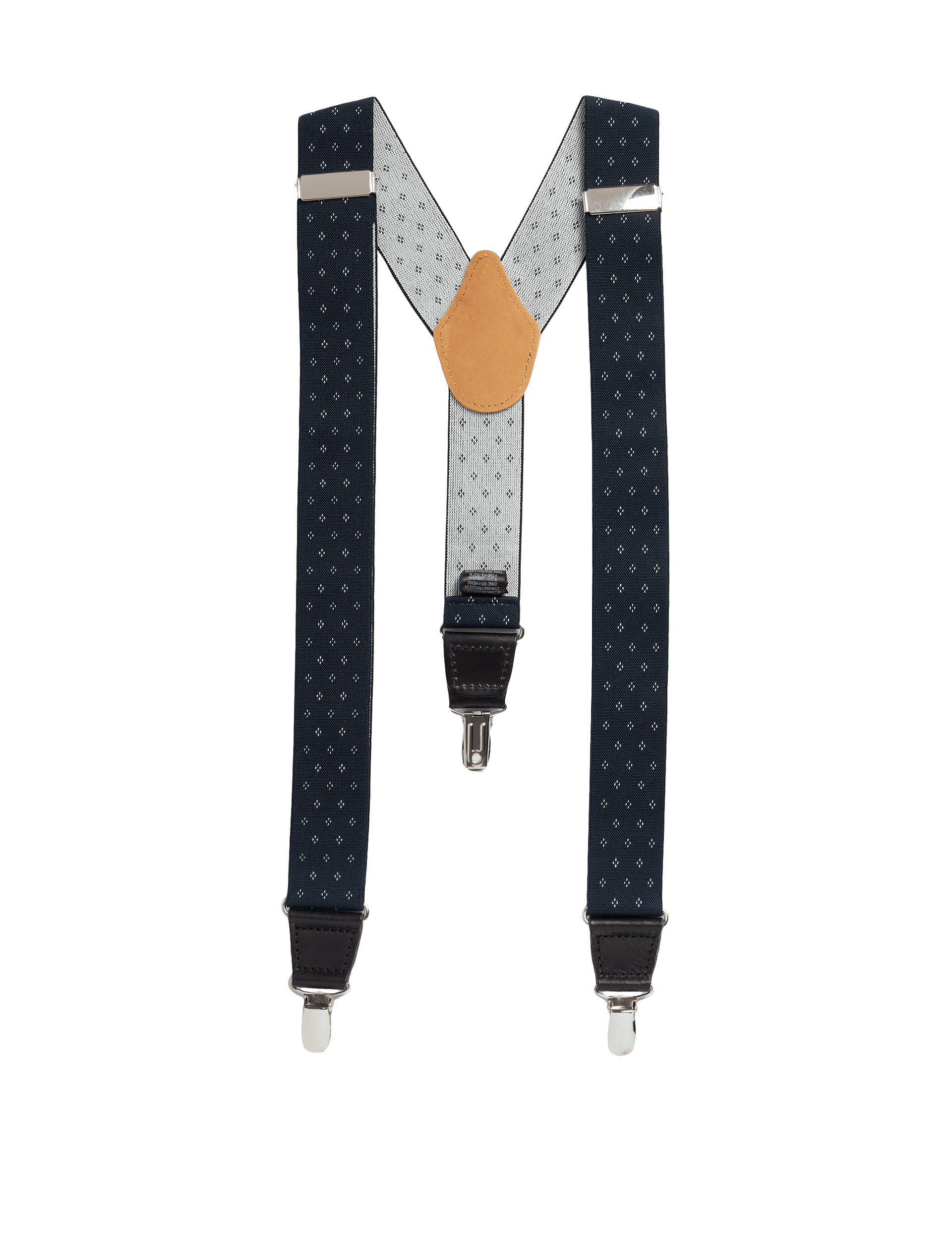 M&S Collection Men's Adjustable Braces - one size - Navy, Navy