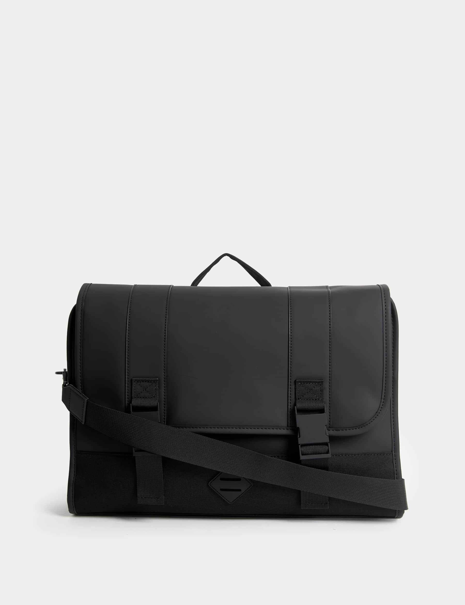 M&S Men's Waterproof Messenger Bag