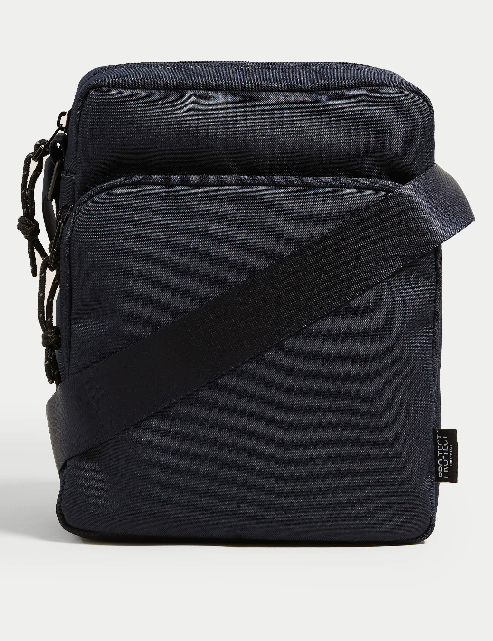 M&S Men's Pro-Tect Cross Body Bag - Navy, Navy