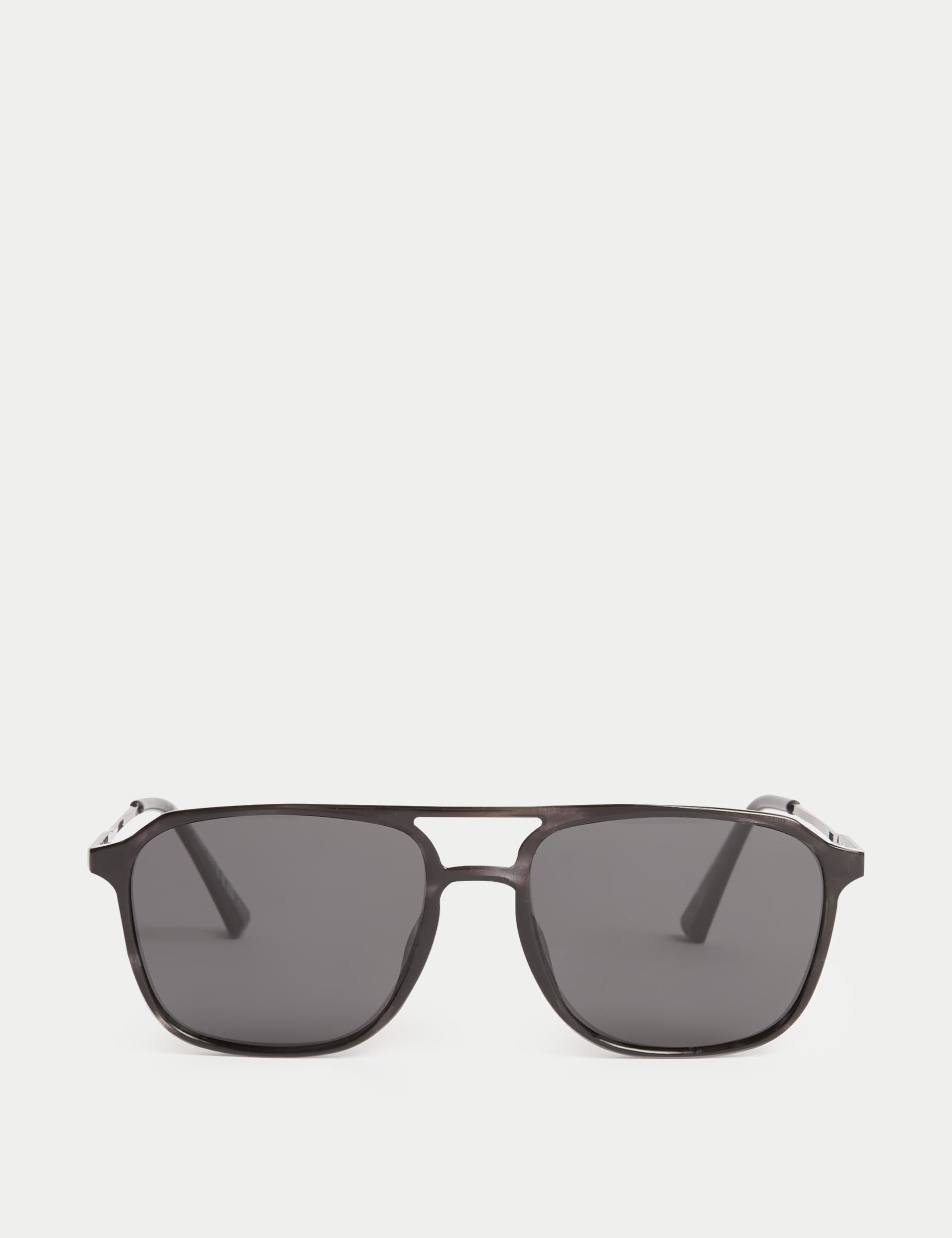 M&S Men's Aviator Sunglasses - one size - Dark Grey, Dark Grey