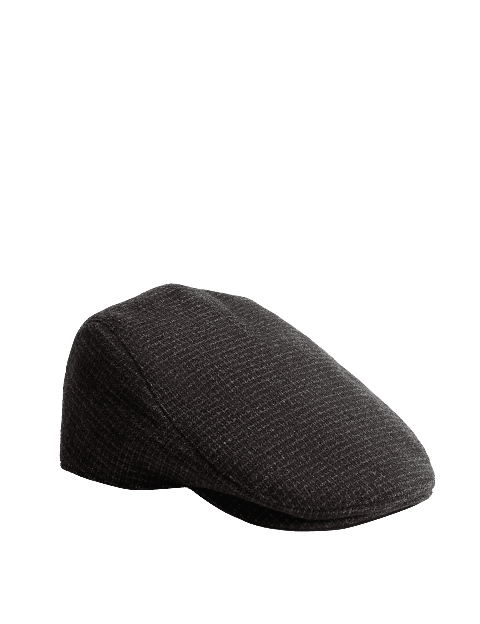 M&S Collection Men's Textured Flat Cap with Thermowarmth - L-XL - Grey Mix, Grey Mix