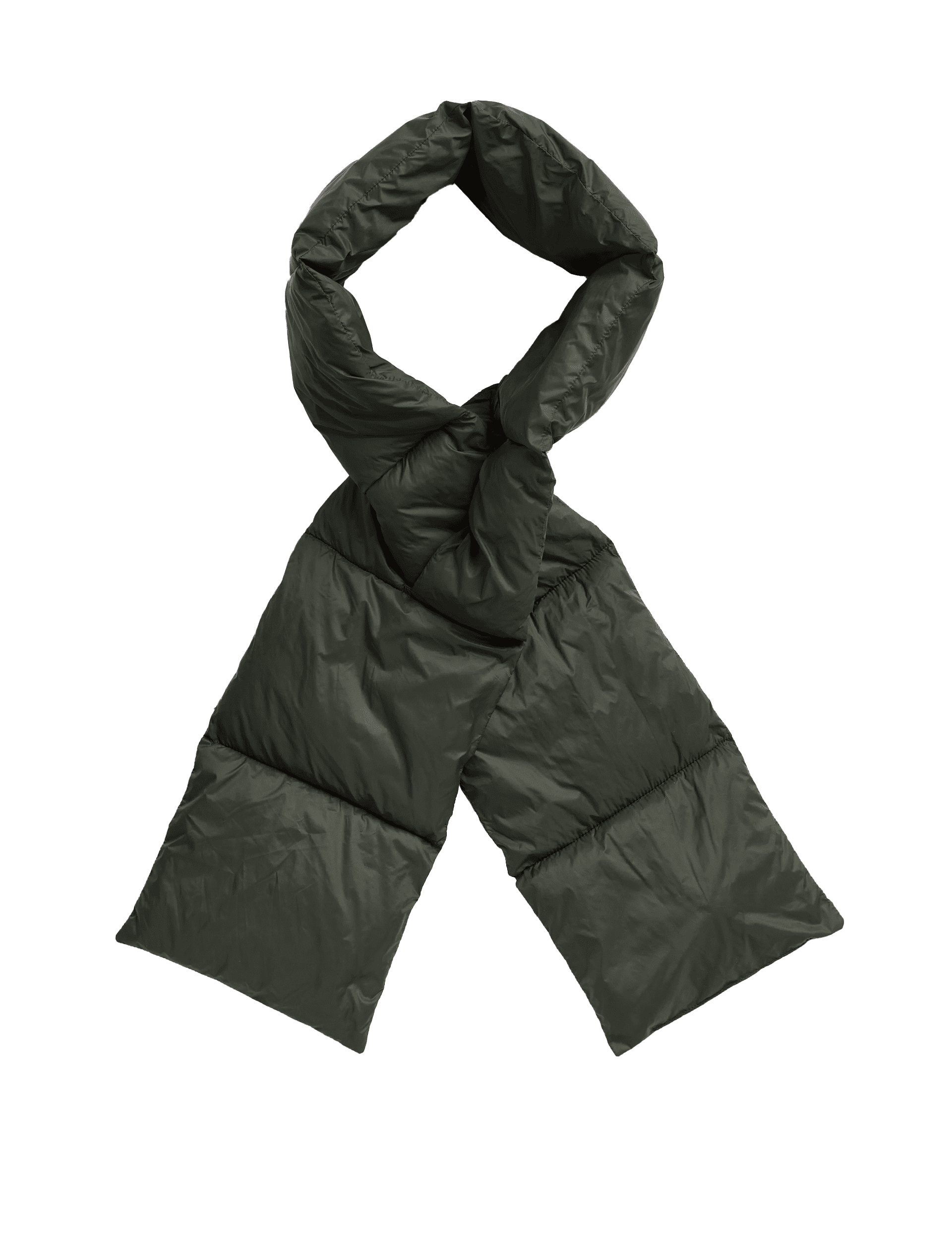 Goodmove Men's Padded Scarf with Stormwear - one size - Bottle Green, Bottle Green,Navy