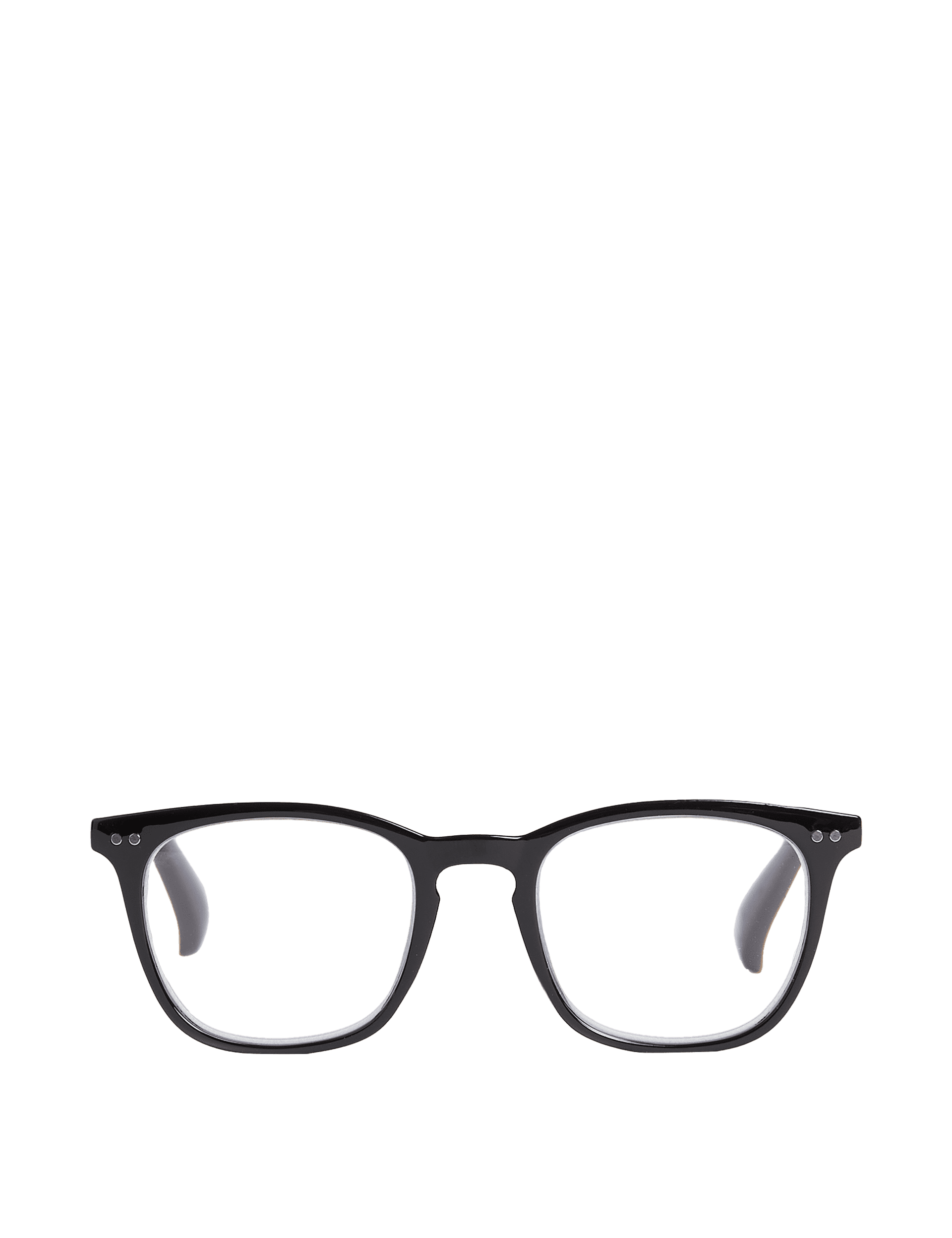 M&S Collection Men's Circular Reading Glasses - 1.5 - Black, Black,Brown Mix,Clear,Dark Grey