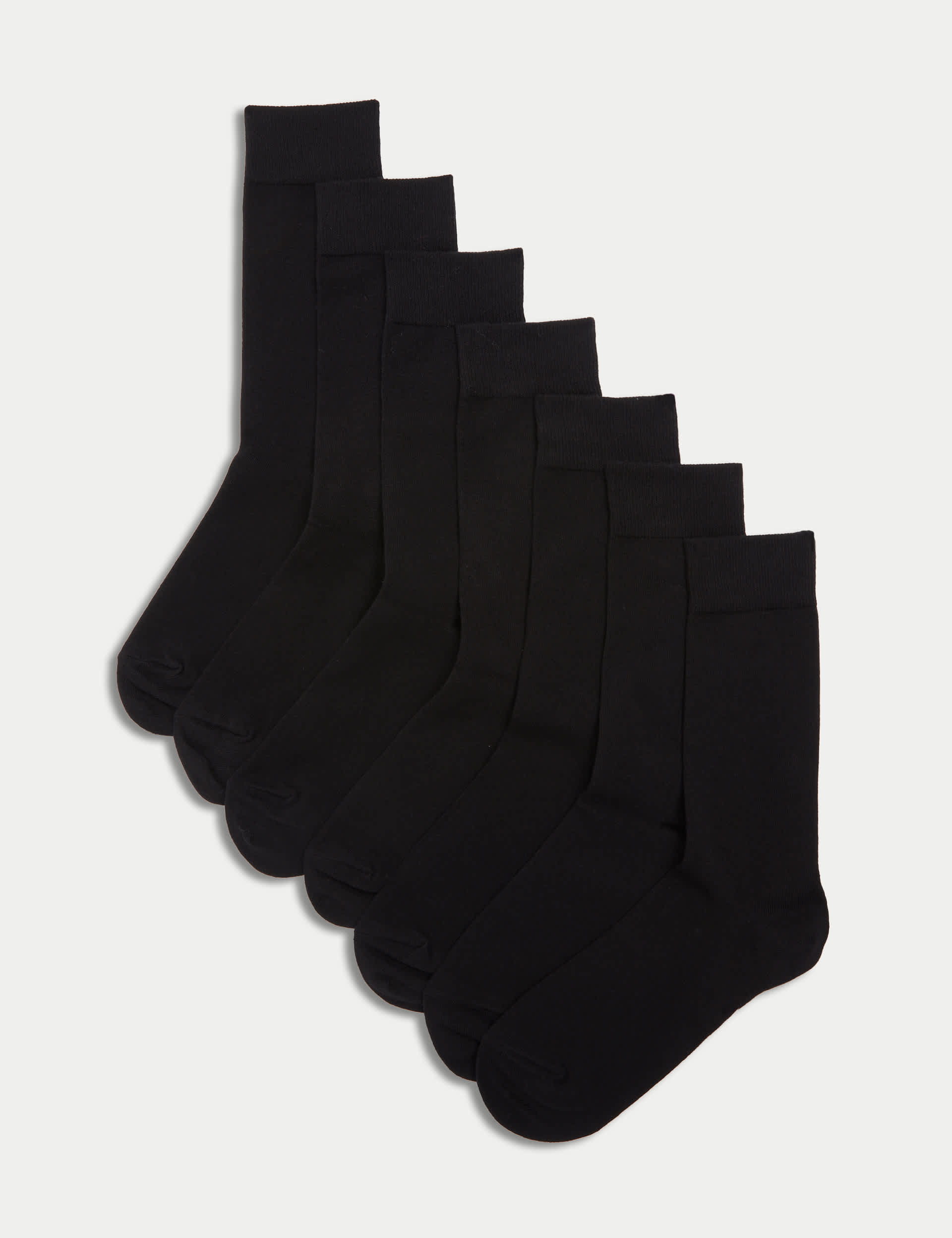 M&S Men's 7pk Cool & Fresh  Cotton Rich Socks