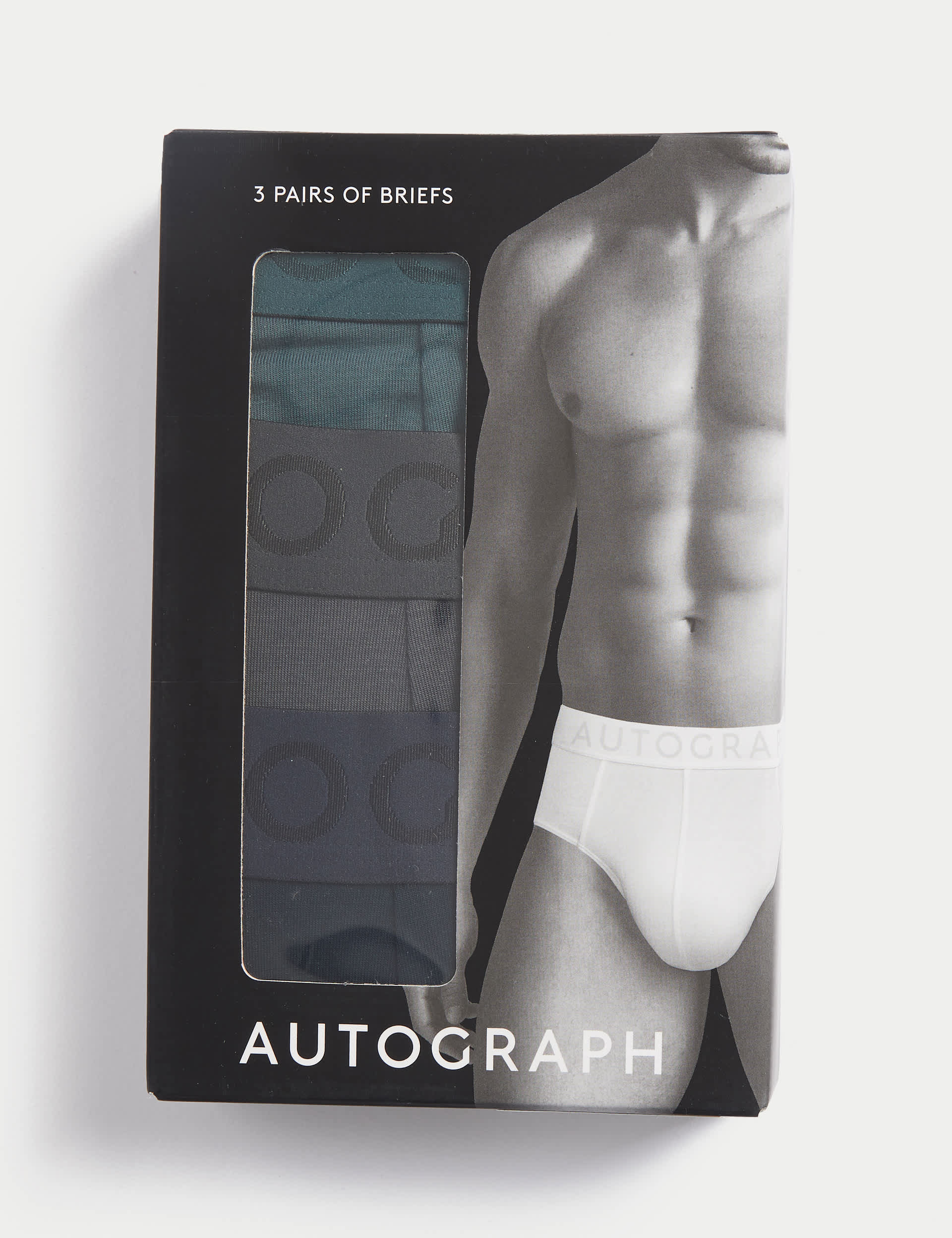 Autograph Men's 3pk Supima Cotton Modal Supersoft Briefs