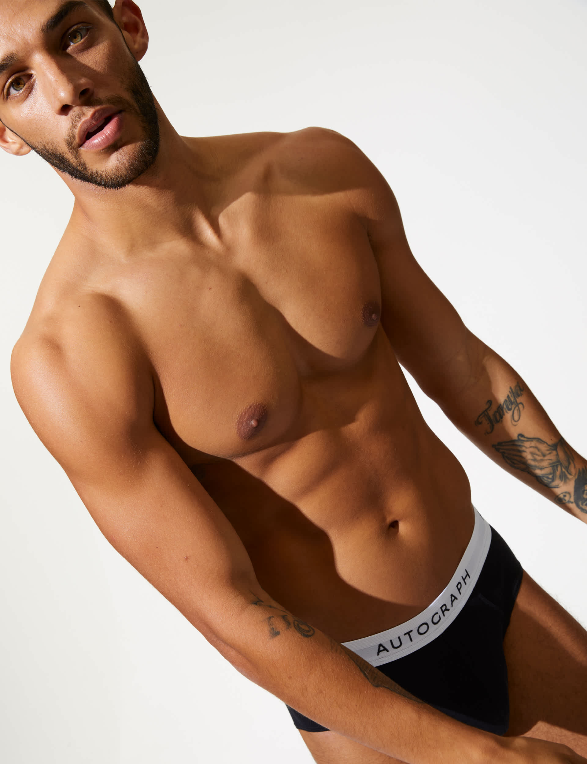 Autograph Men's 5pk Supima  Cotton Modal Briefs