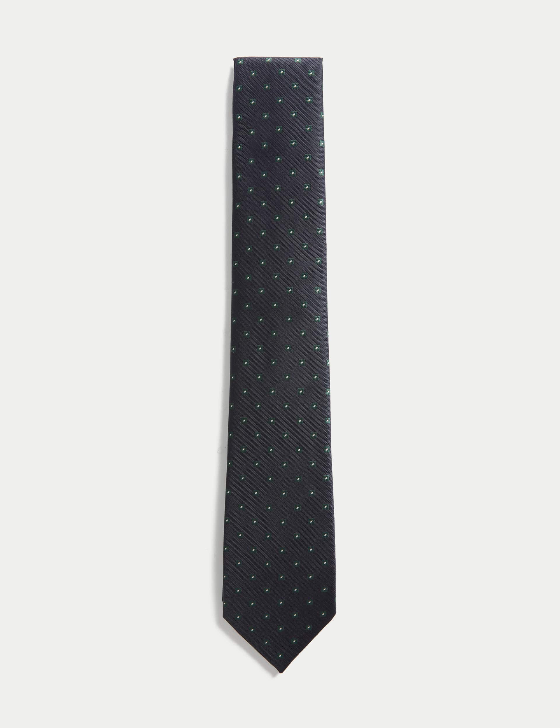 M&S Men's Slim Geometric Tie