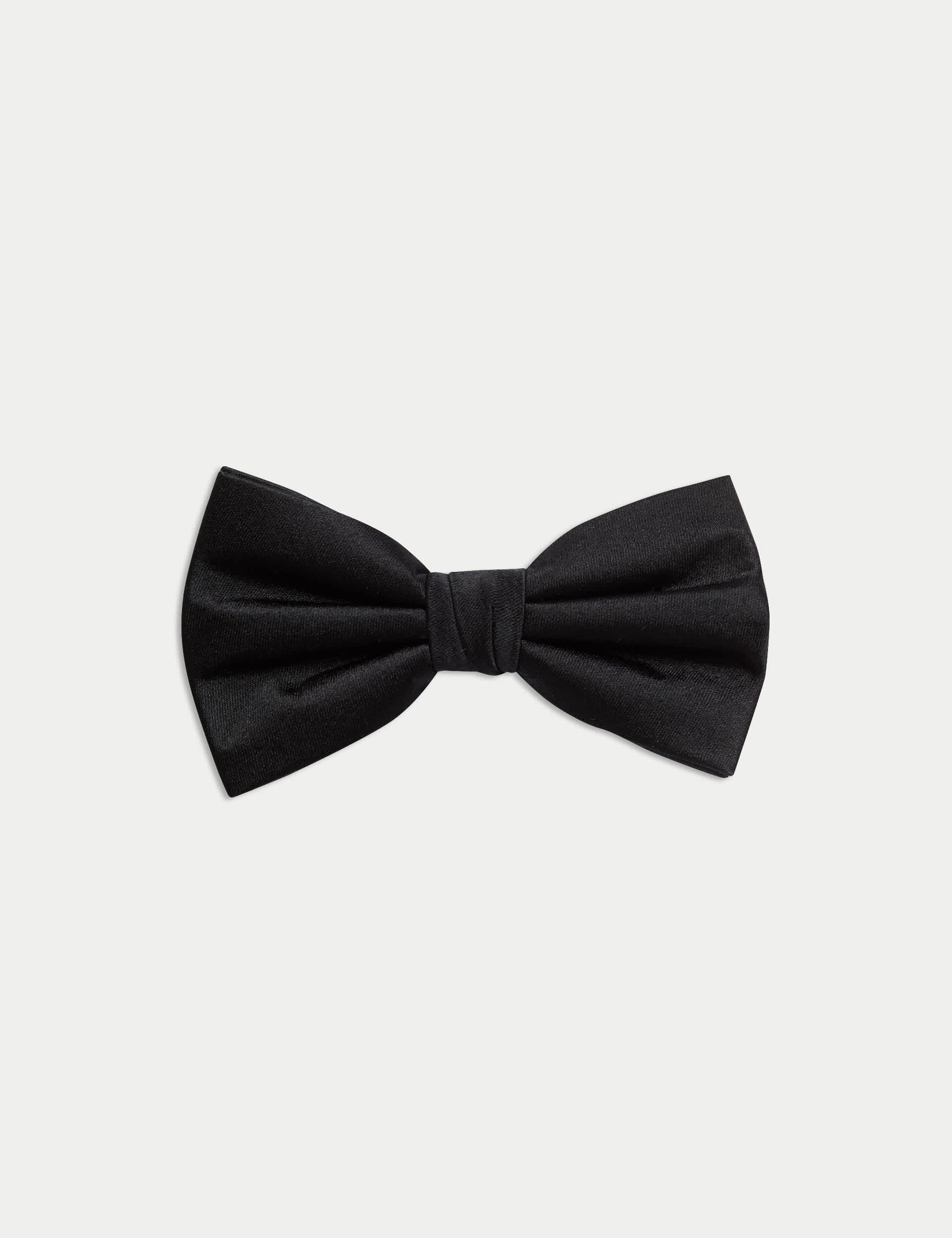 Autograph Men's Pure Silk Bow Tie - Black, Black