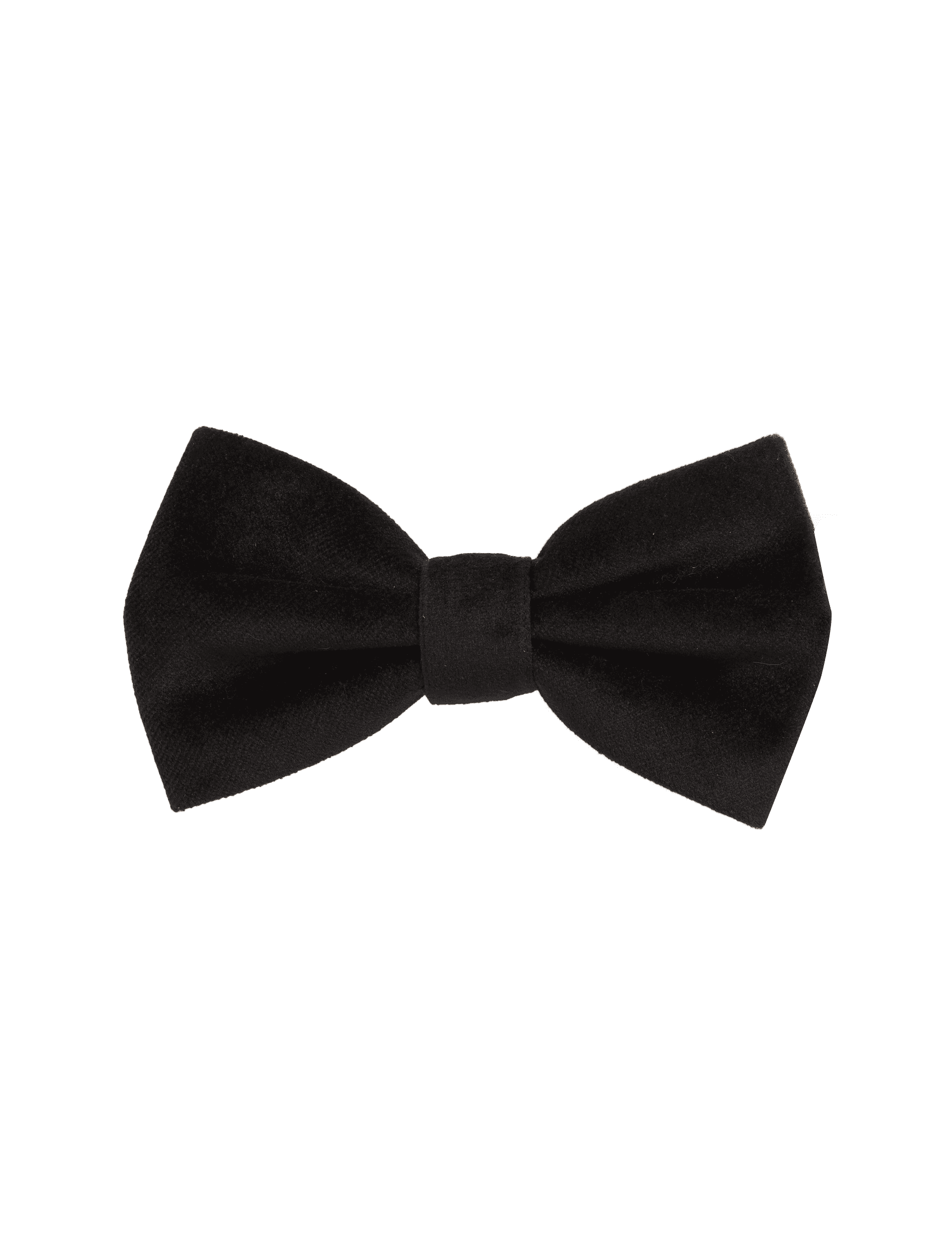 M&S Collection Men's Velvet Bow Tie - one size - Black, Black