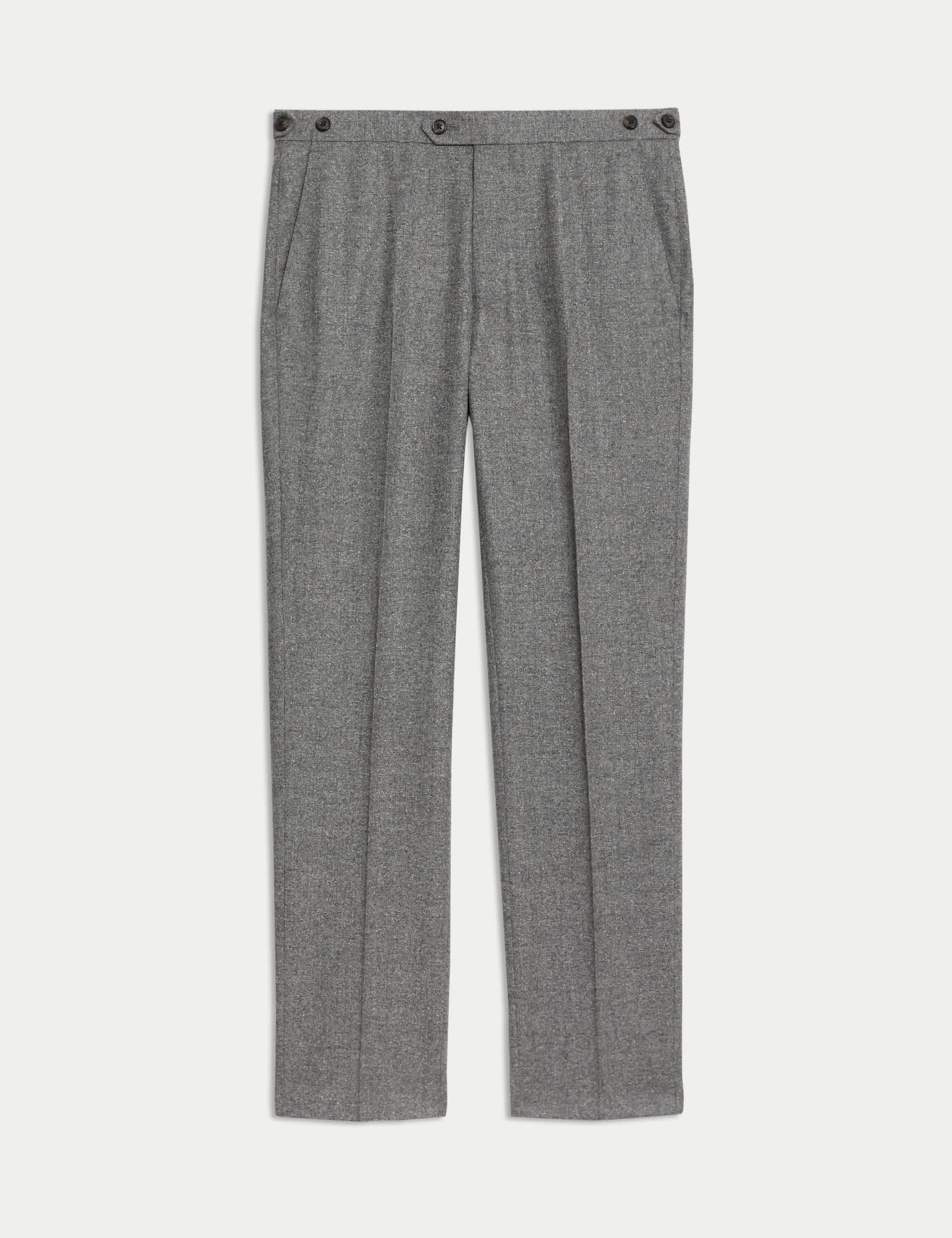 Jaeger Men's Tailored Fit Italian Wool Rich Suit Trousers