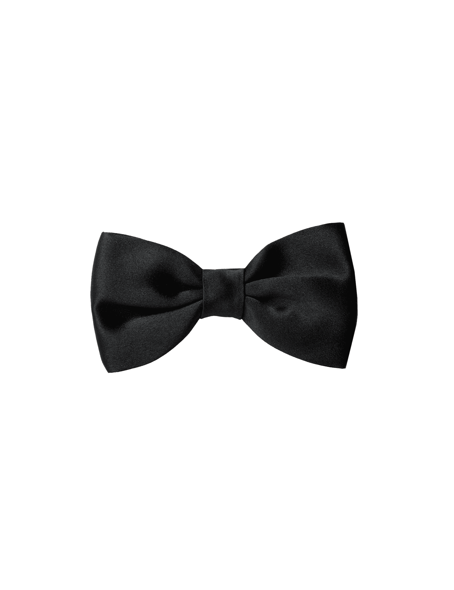 Jaeger Men's Pure Silk Bow Tie - one size - Black, Black