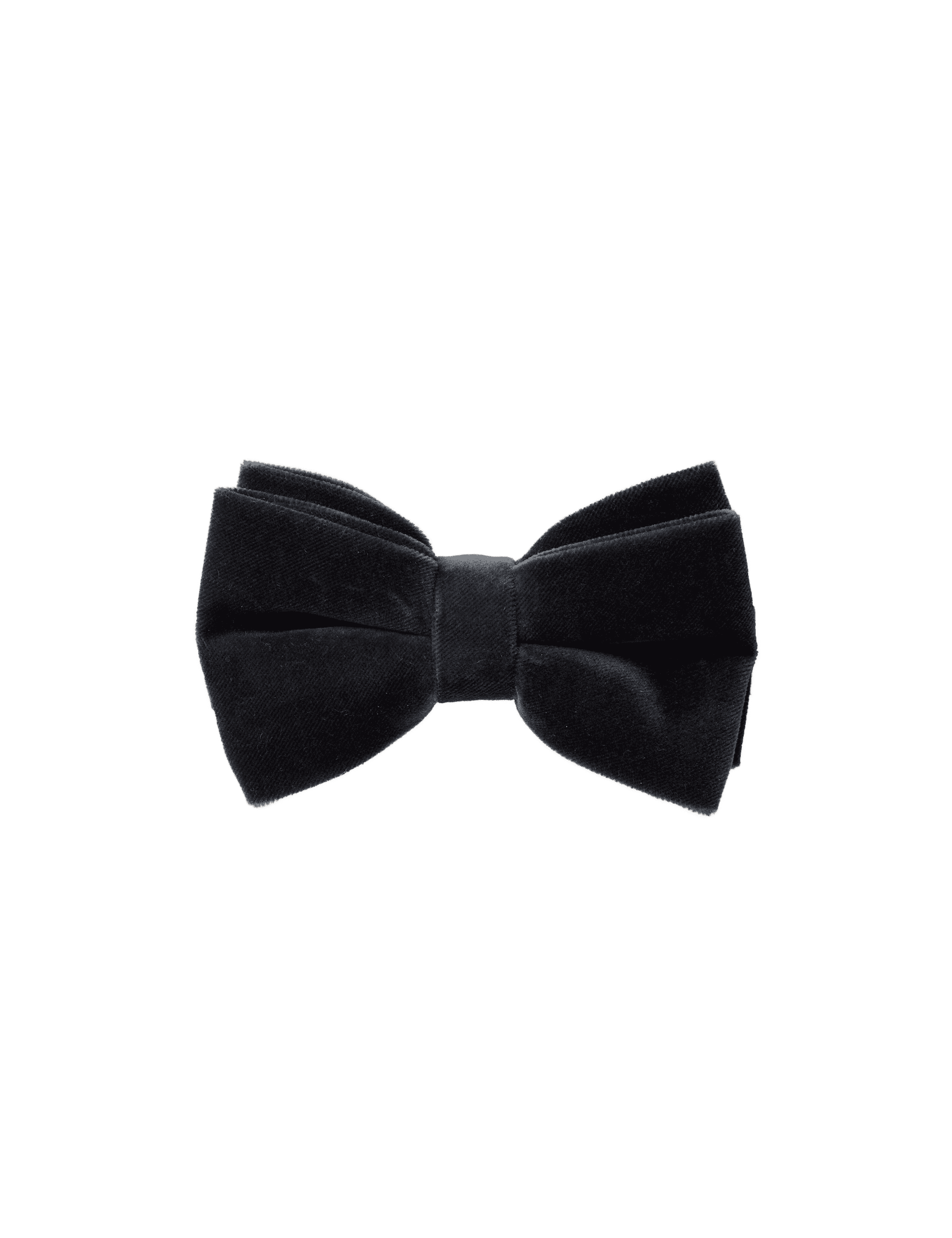 Jaeger Men's Velvet Bow Tie - one size - Grey, Black,Burgundy,Grey