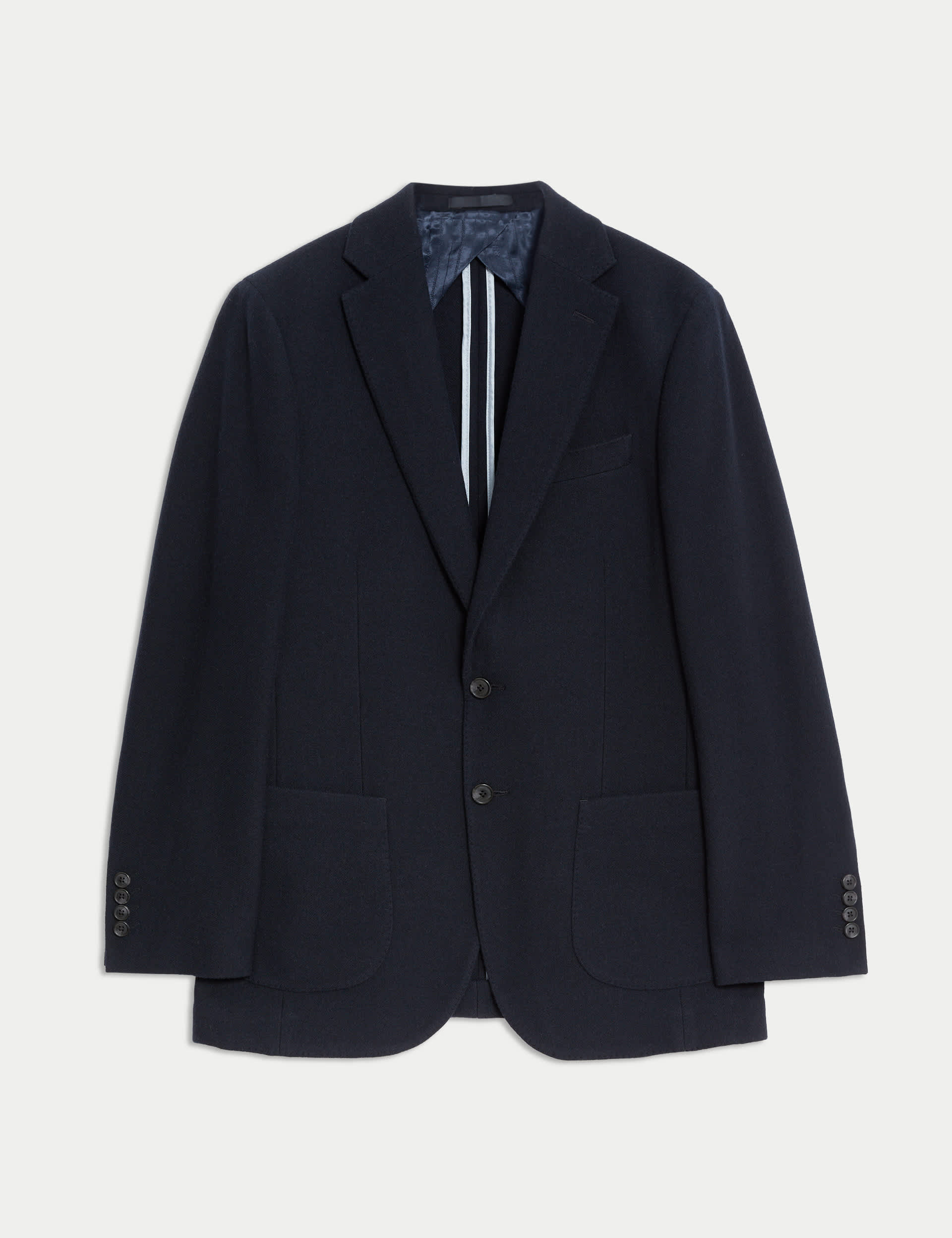 Jaeger Men's Tailored Fit Italian Wool Rich Twill Blazer