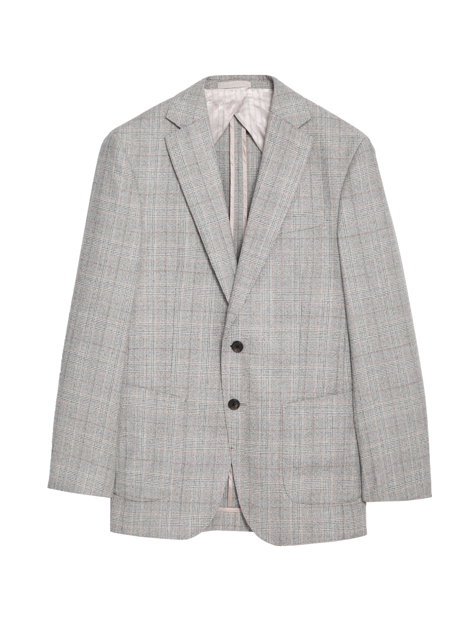 Jaeger Men's Tailored Fit Italian Wool Blazer - 38REG - Grey, Grey