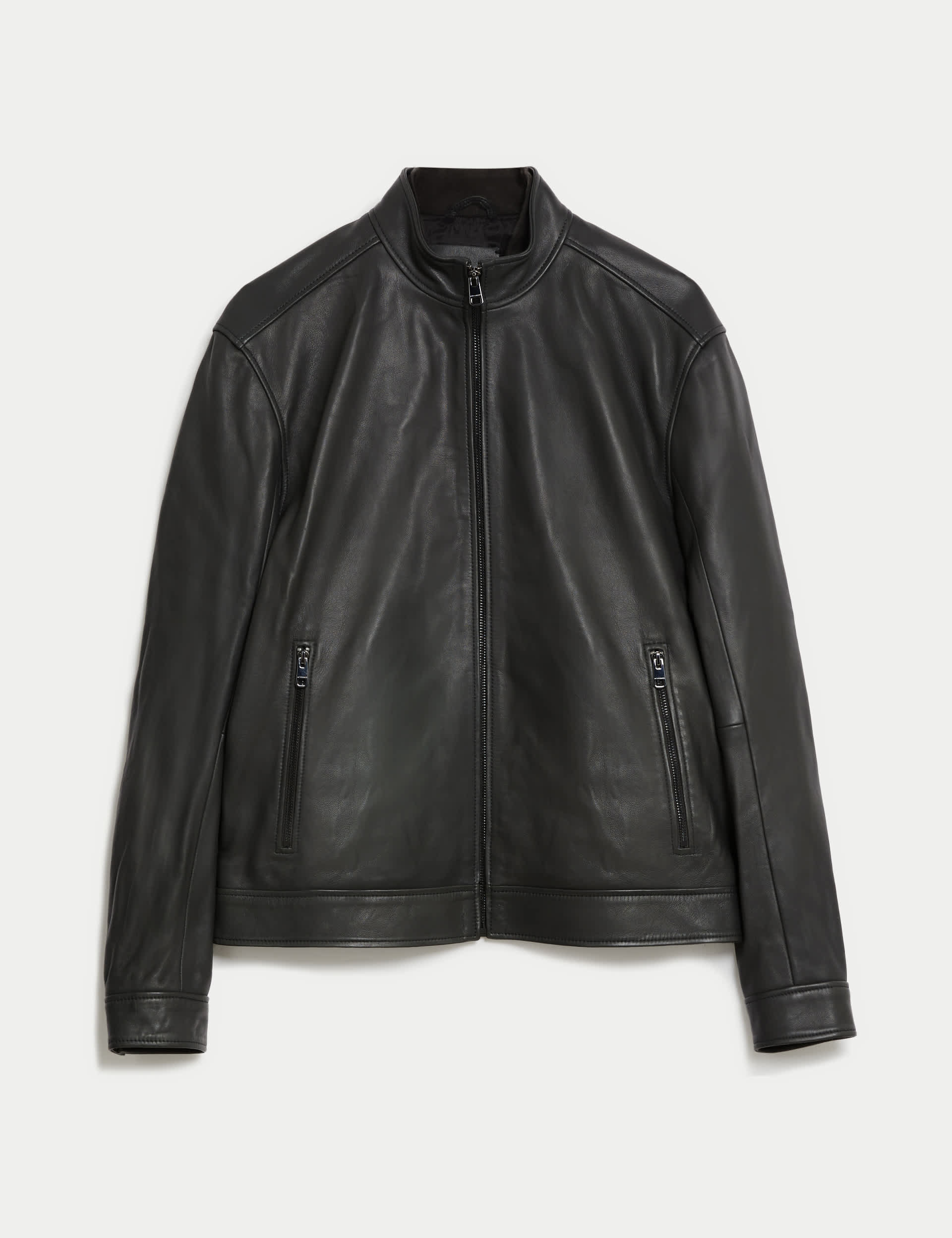 Autograph Men's Leather Biker Jacket