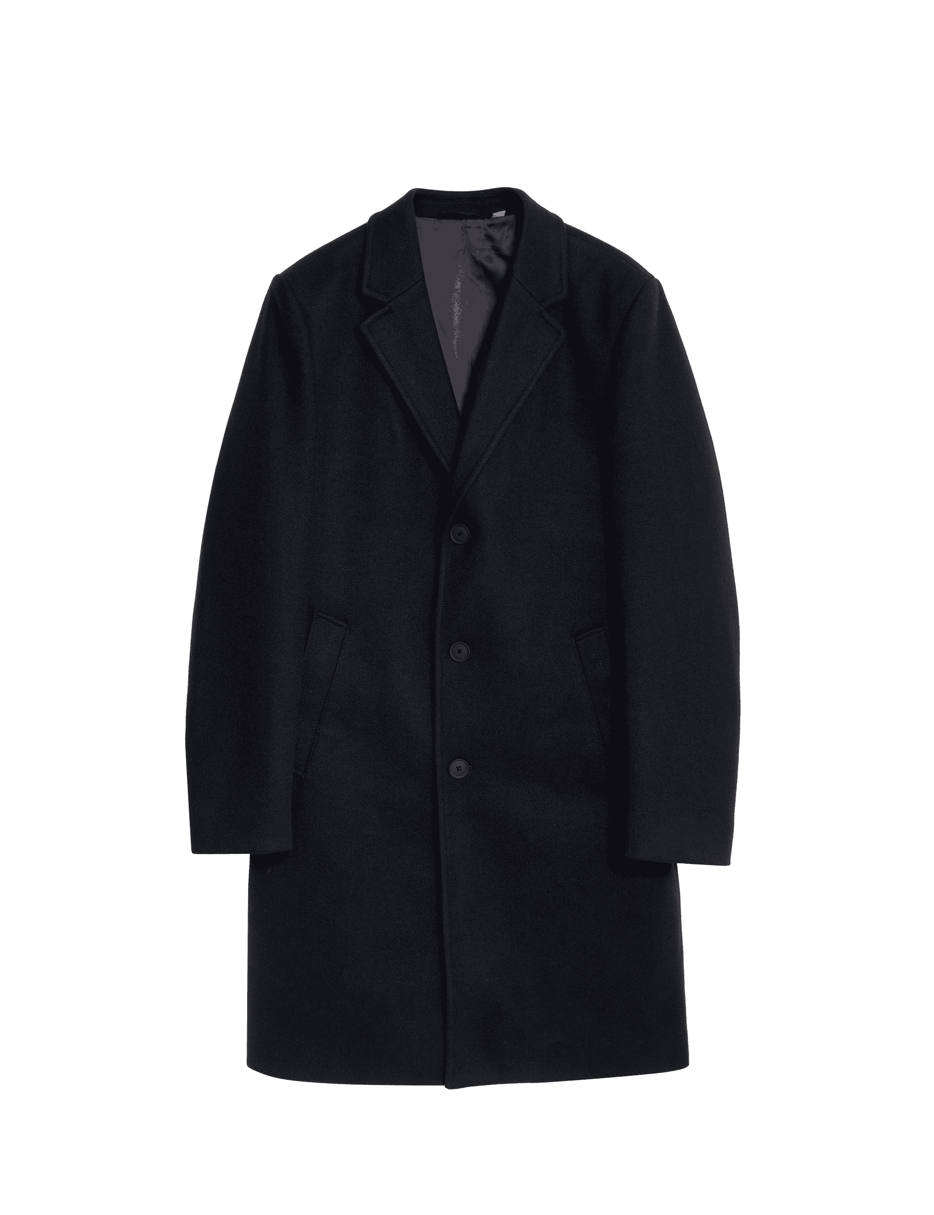 M&S Collection Men's Revere Coat - XXXLREG - Navy, Light Grey,Navy,Oatmeal