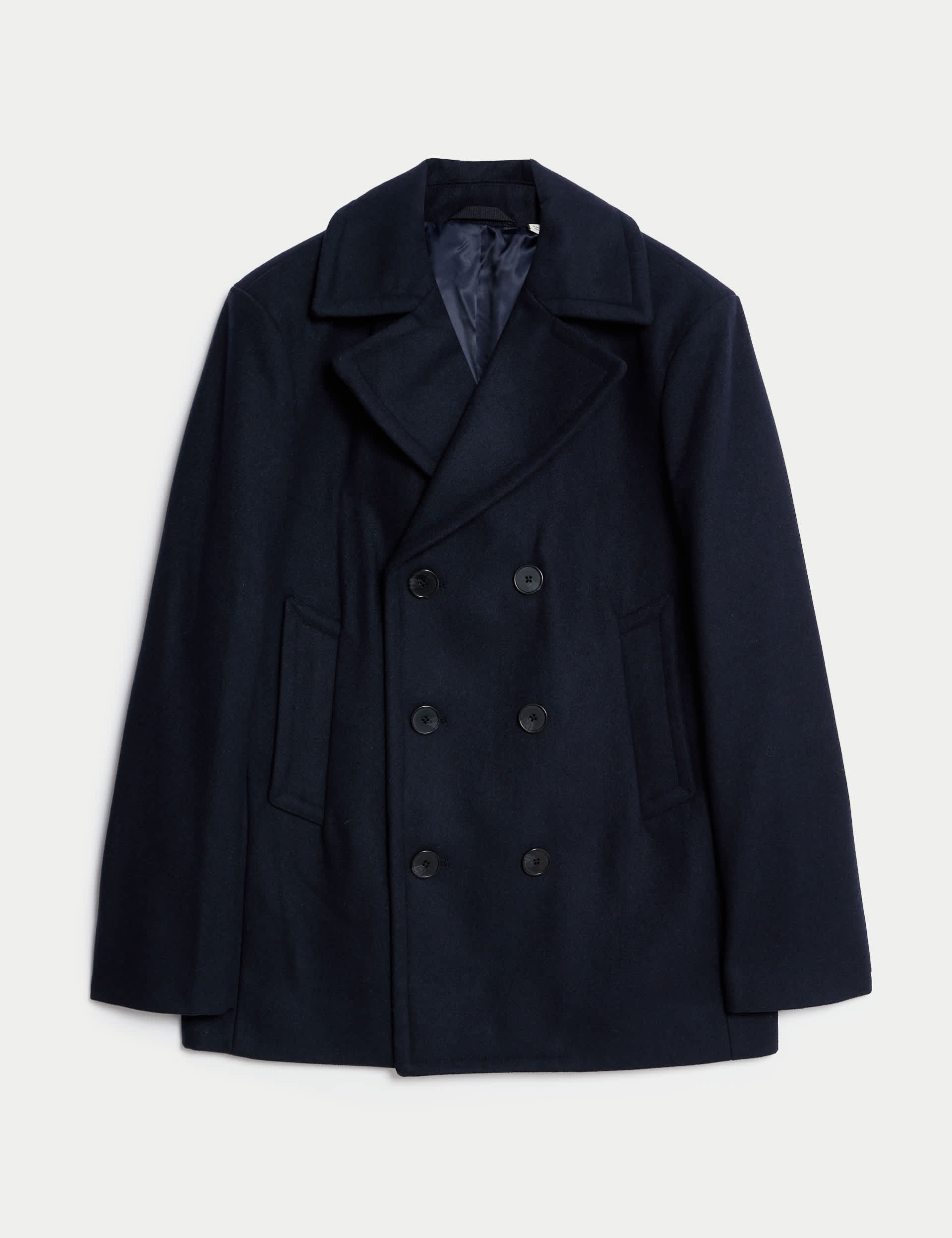M&S Men's Peacoat