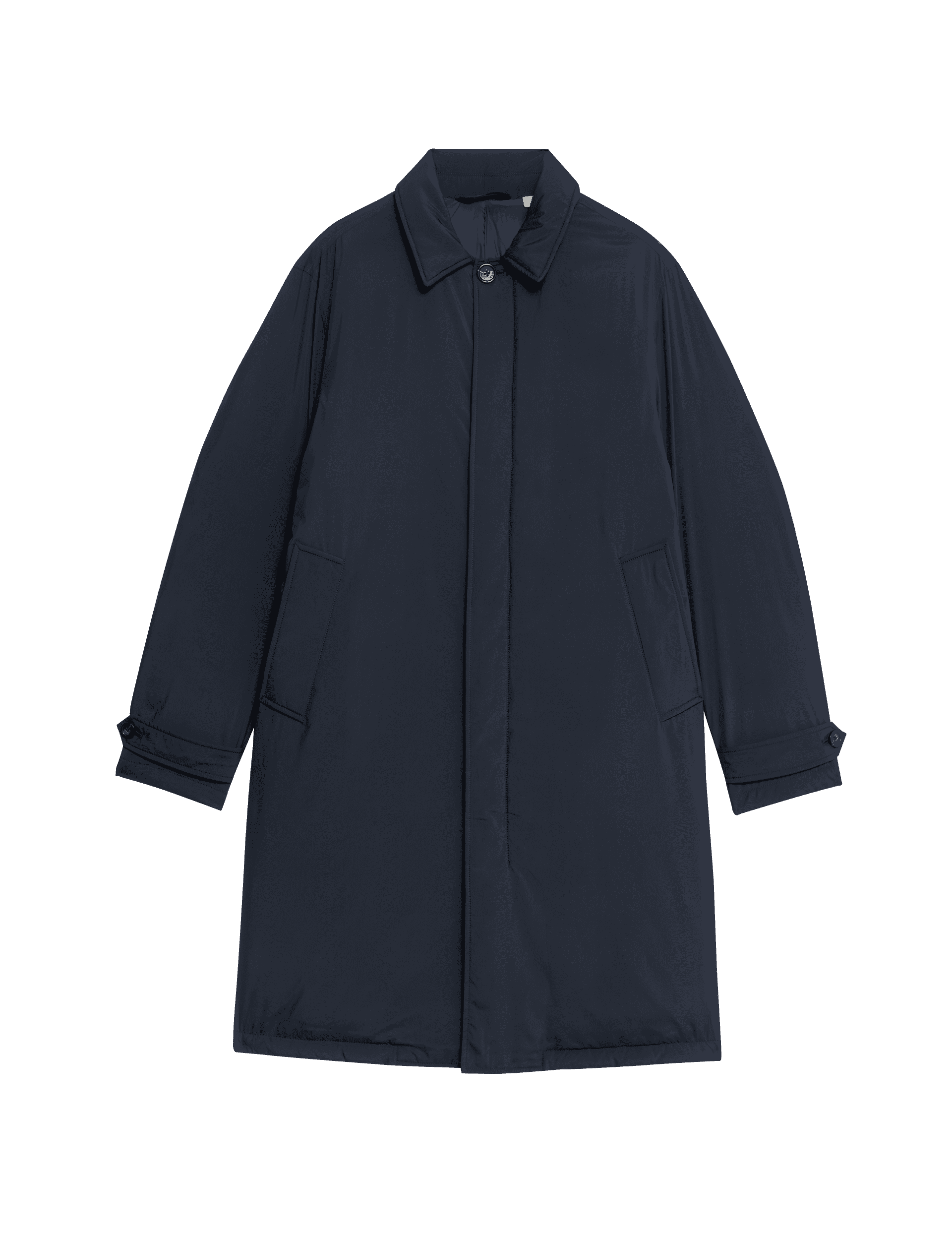 M&S Collection Men's Feather and Down Mac with Stormwear - L - Dark Navy, Dark Navy