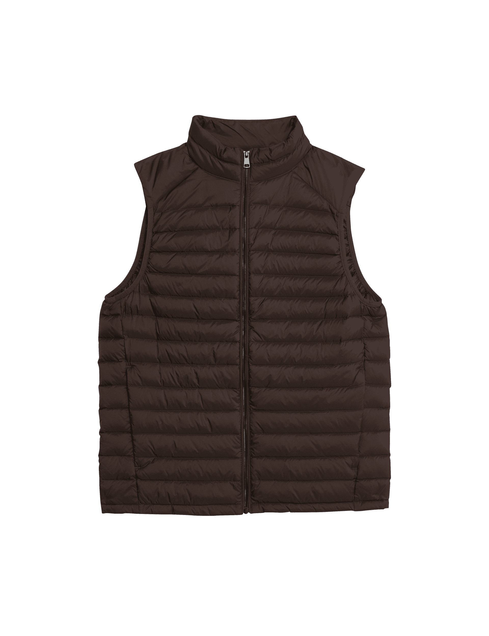 M&S Collection Men's Feather and Down Gilet - S - Brown, Brown