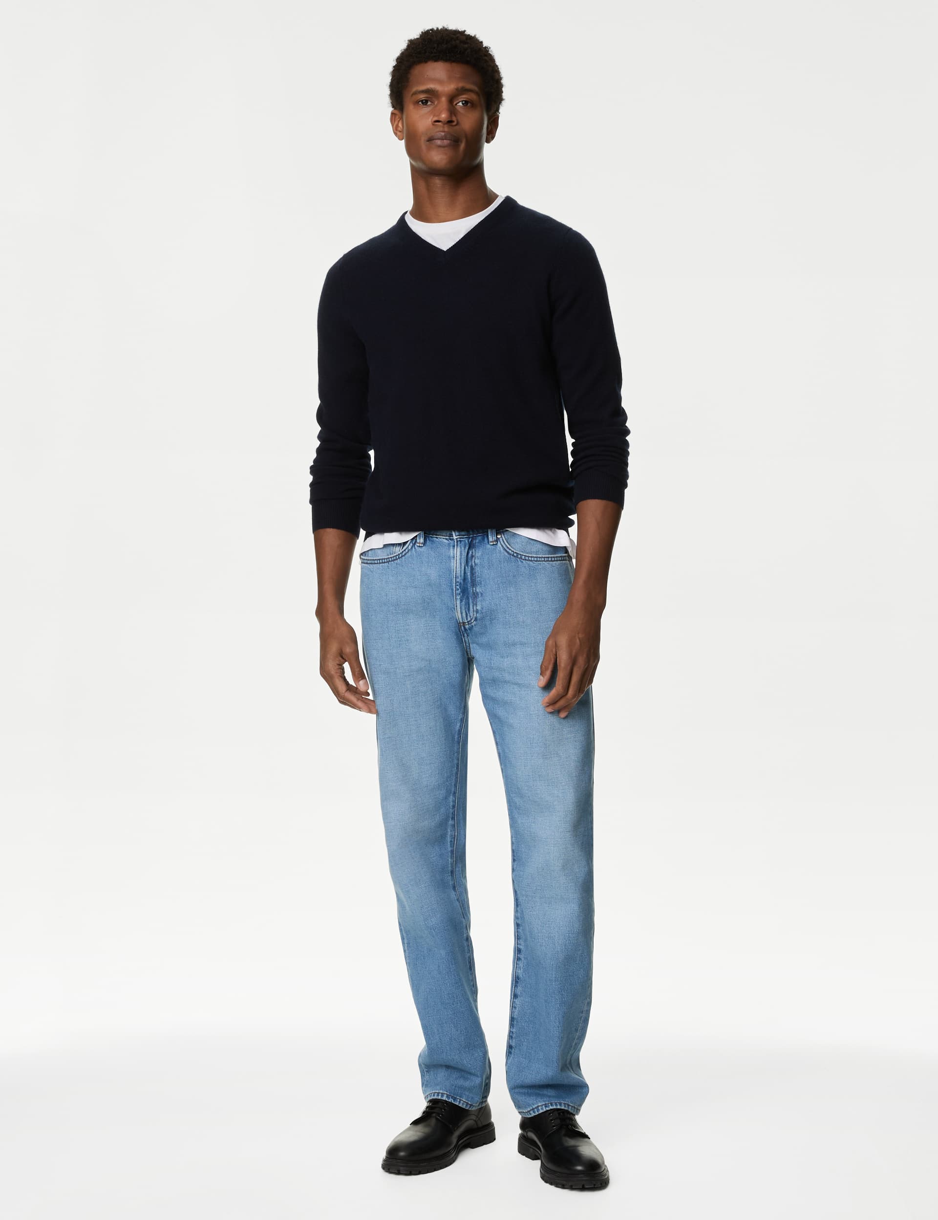 Autograph Men's Straight Leg Soft Touch Jeans