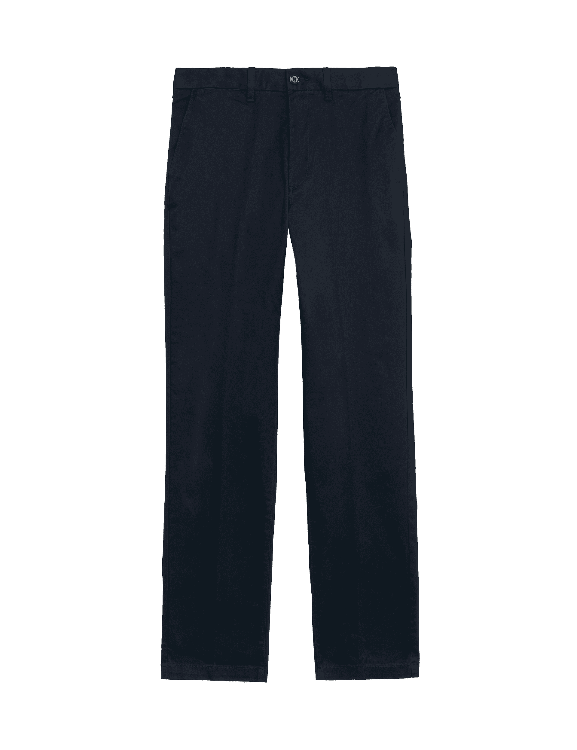 M&S Collection Men's Regular Fit Heritage Twill Chinos - 36/31 - Midnight Navy, Dark Khaki,Black,Rai