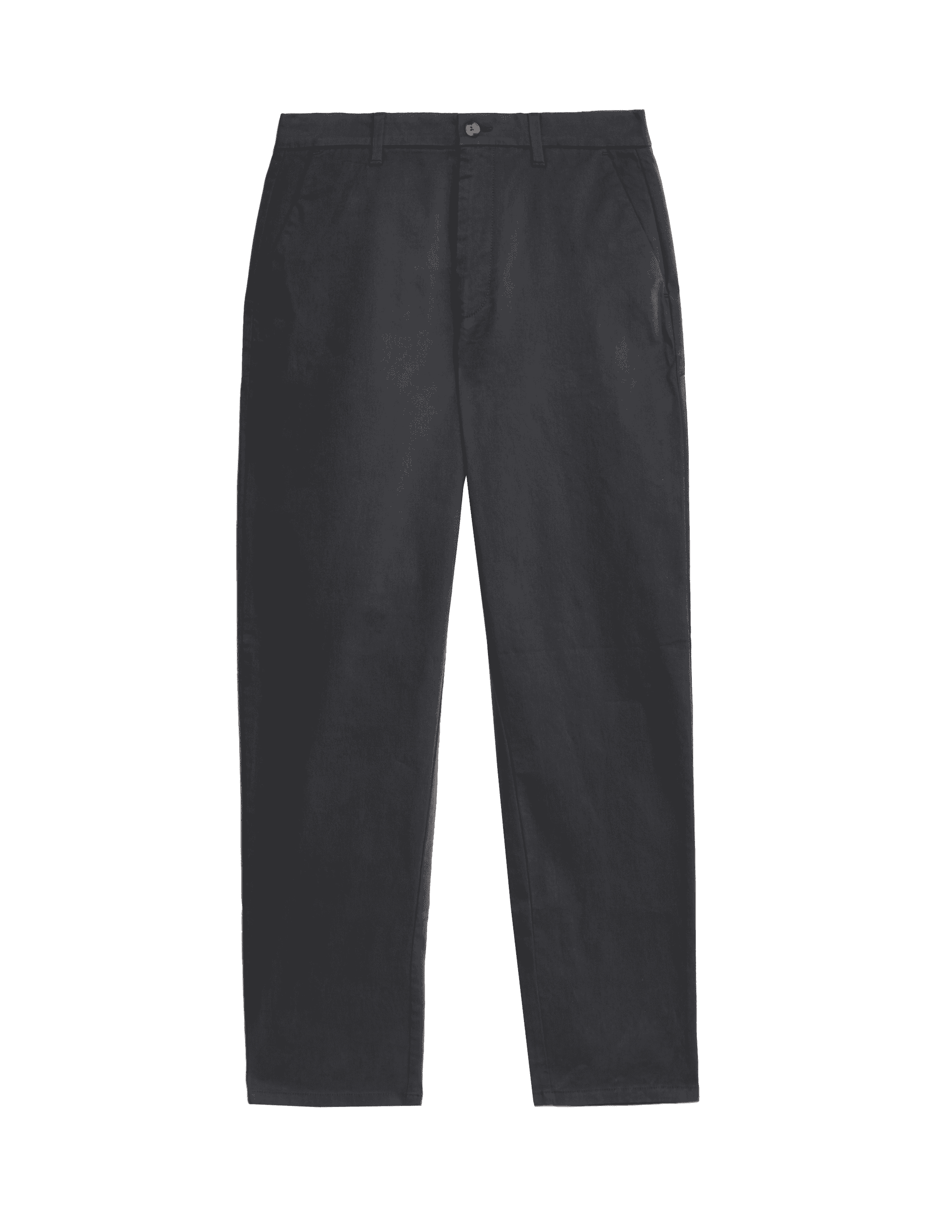 M&S Collection Men's Loose Fit Stretch Chinos - 32/29 - Dark Pewter, Navy,Neutral Brown,Dark Pewter,